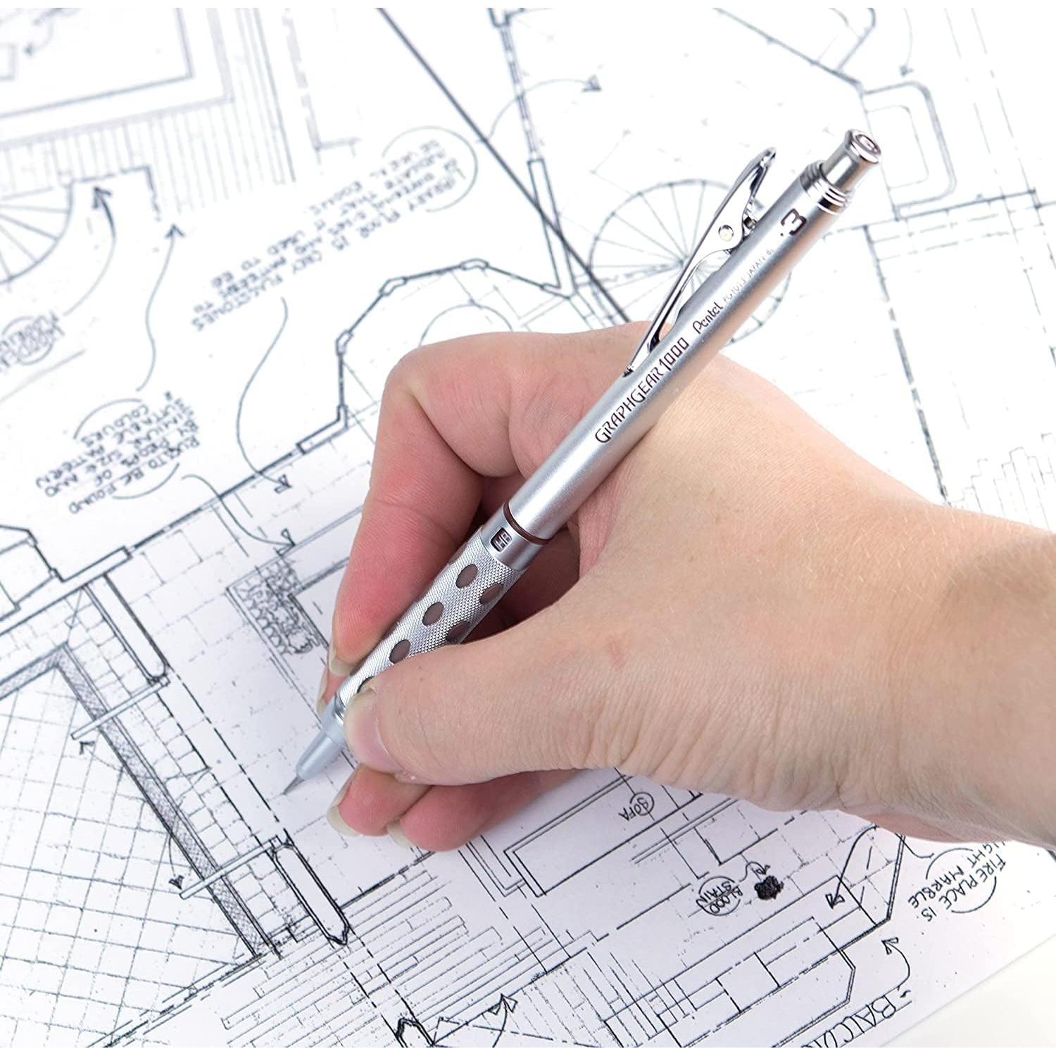 Lápiz de Dibujo Automático Pentel GraphGear 1000 0.3mm