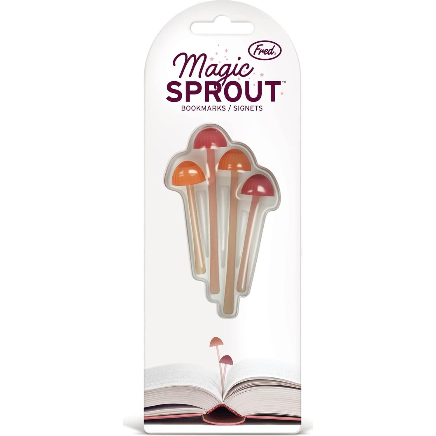 Marcadores Mini-Hongo Magic Sprout Fred - Set de 4 - Silicona