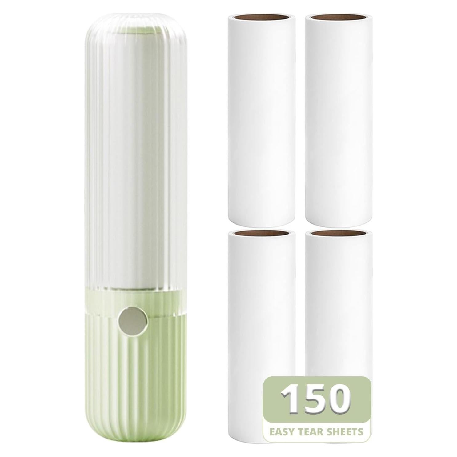 Rodillo de Pelusa Sgdazo Verde - 150 Hojas Recargables