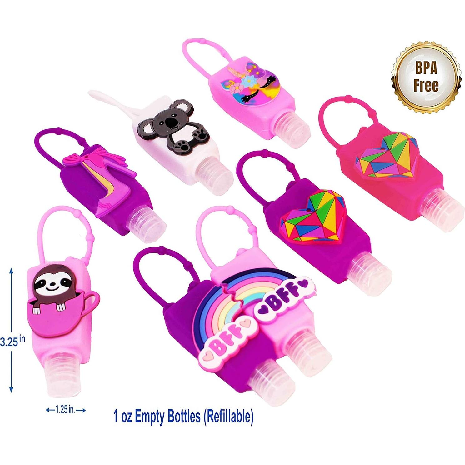 8 Pack Botellas Vacías Gel Antibacterial KINIA BFF 30 ml