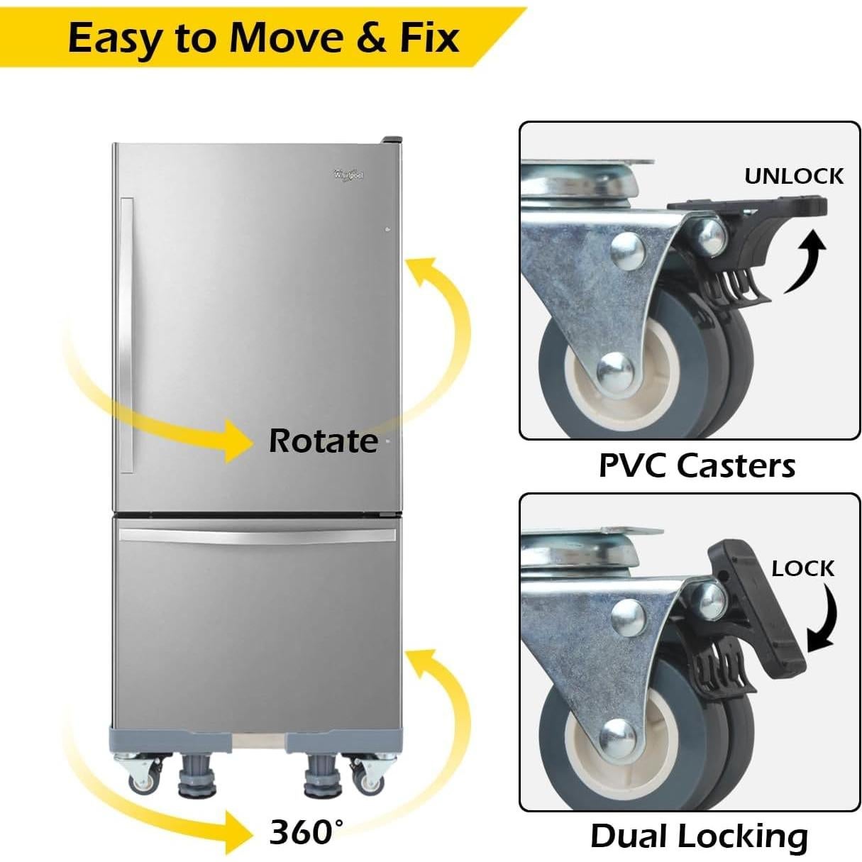 Carro Dolly Ajustable MaxWorks 50562 para Muebles 181 kg