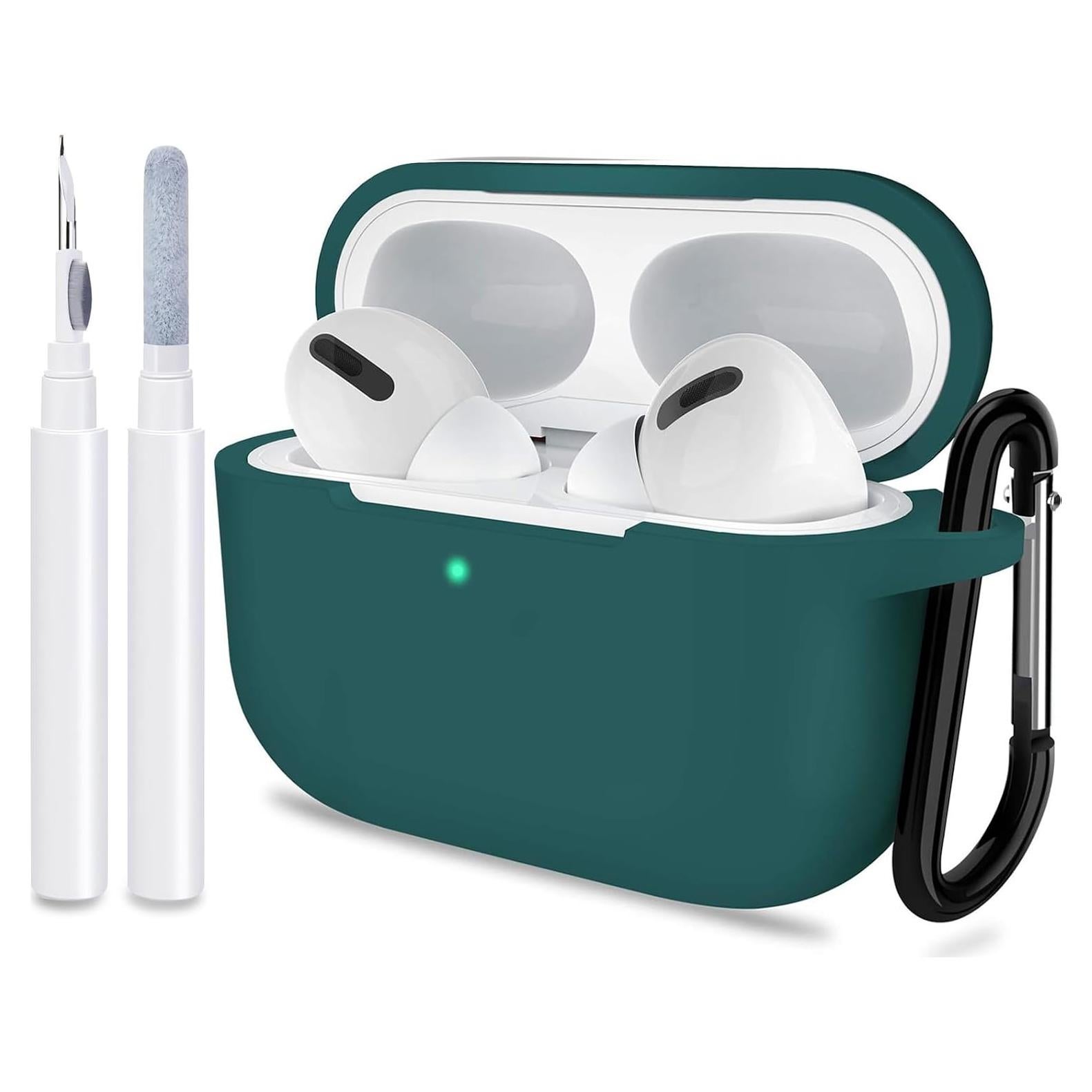 Funda de Silicona ATUAT para AirPods Pro 1ª/2ª Gen Verde