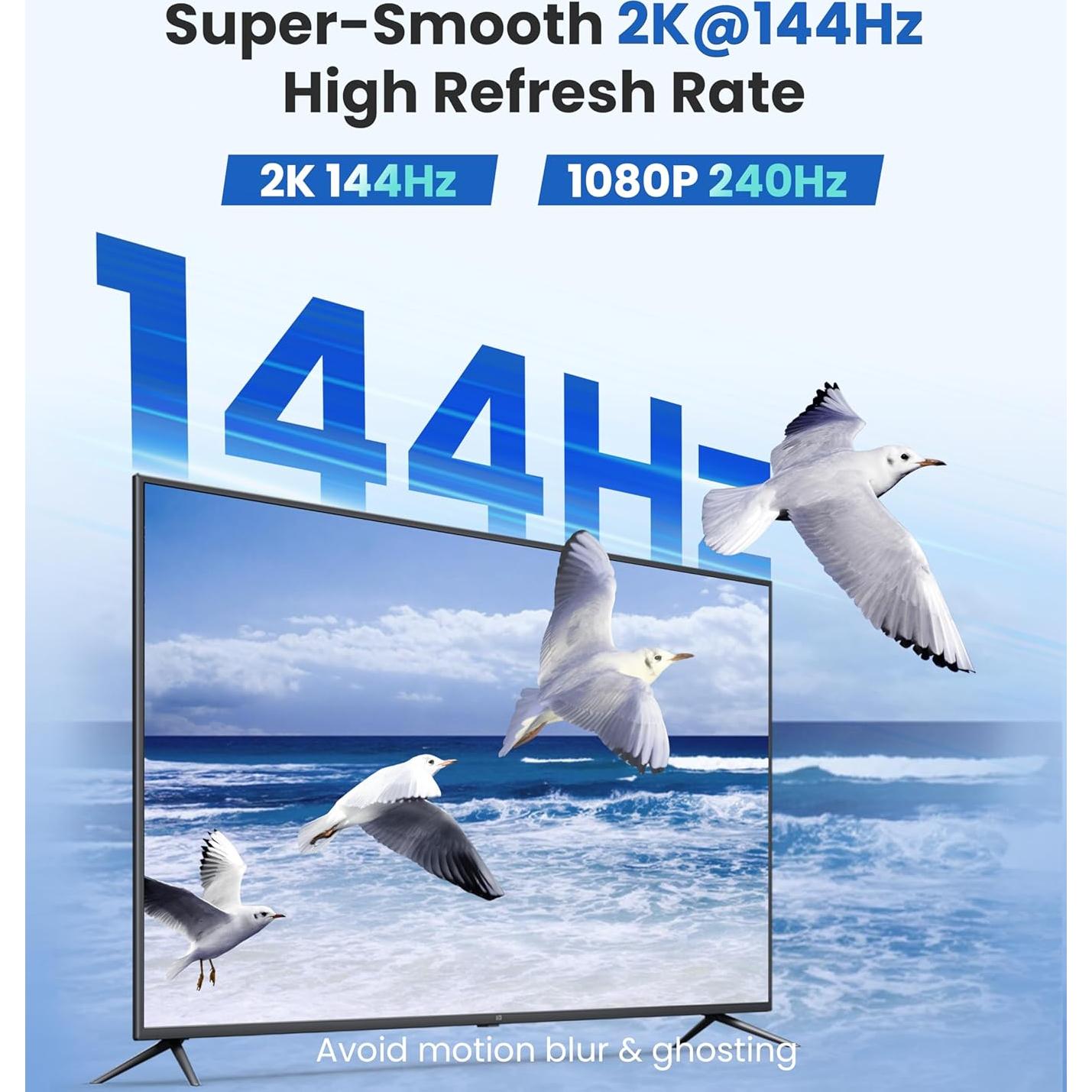 Cable USB C a HDMI 4K 60Hz WARRKY 1m - Compatible con iPhone y Mac