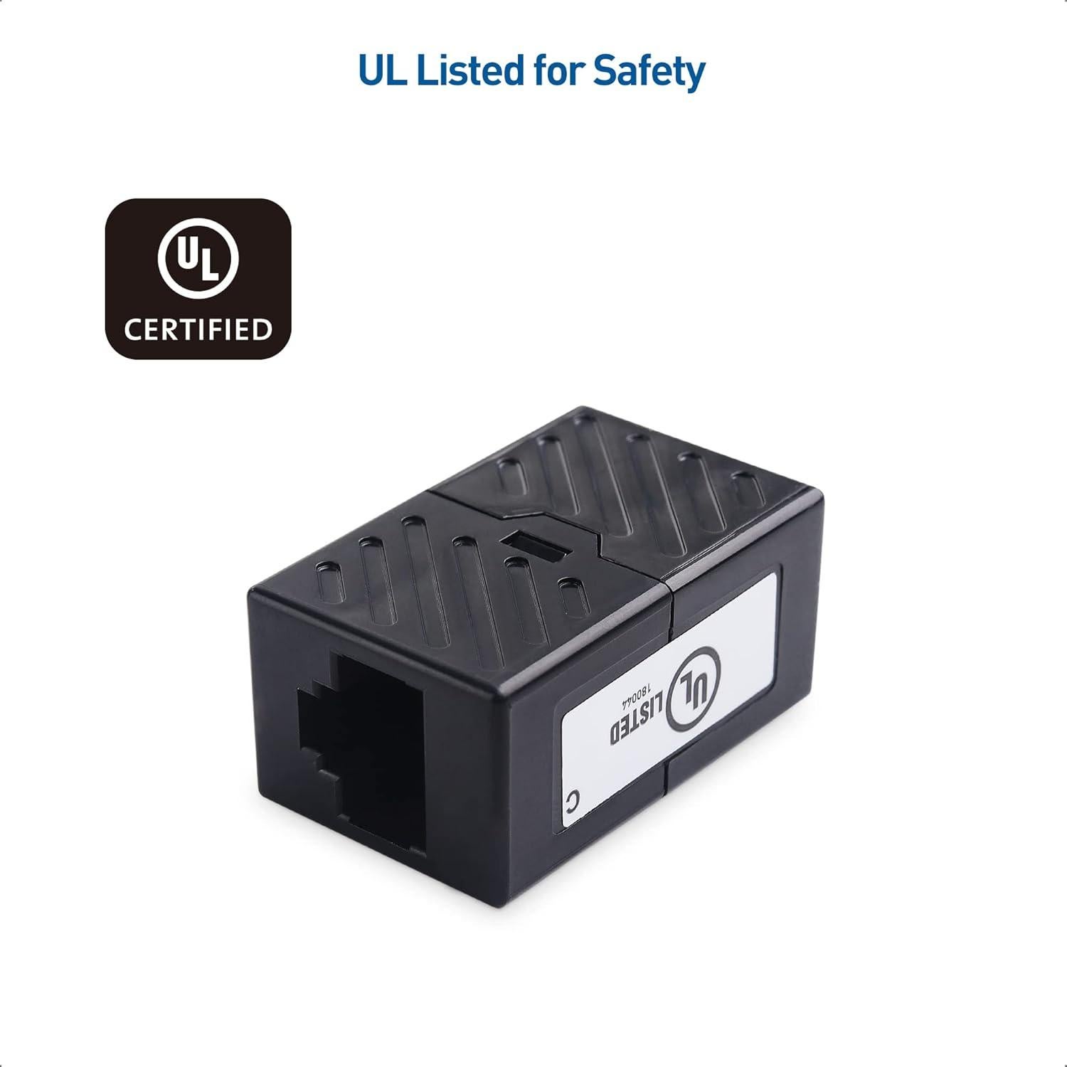 Acoplador Ethernet RJ45 Hembra a Hembra Cat 6 Cable Matters 2-Pack