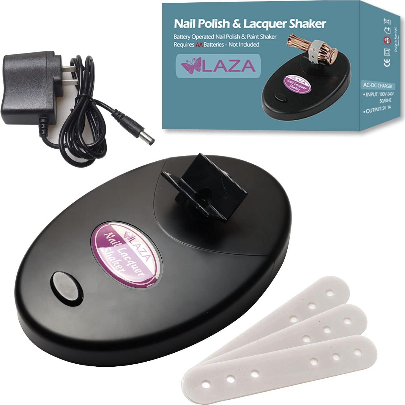 Mezclador de Esmalte de Uñas Laza Ajustable Negro