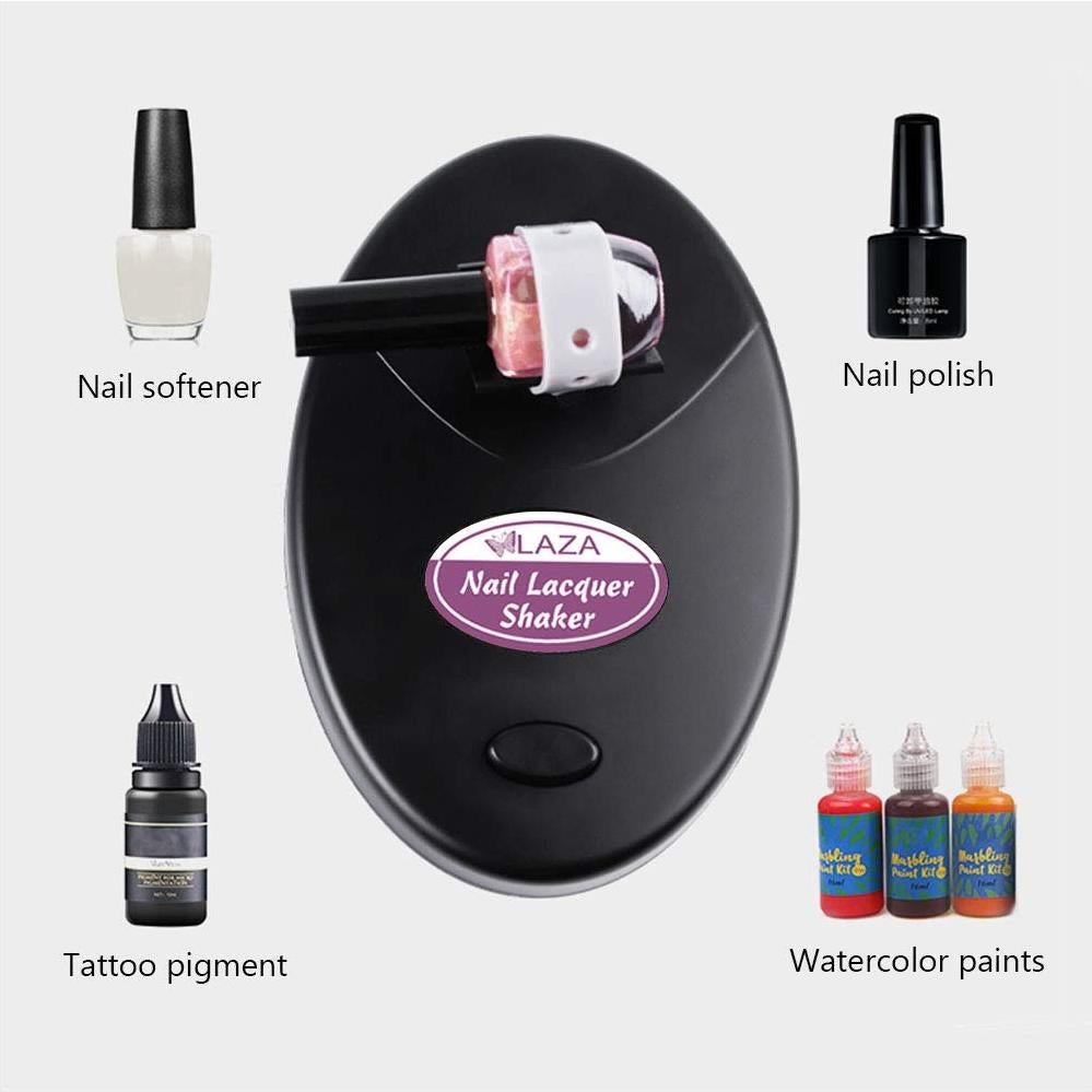 Mezclador de Esmalte de Uñas Laza Ajustable Negro