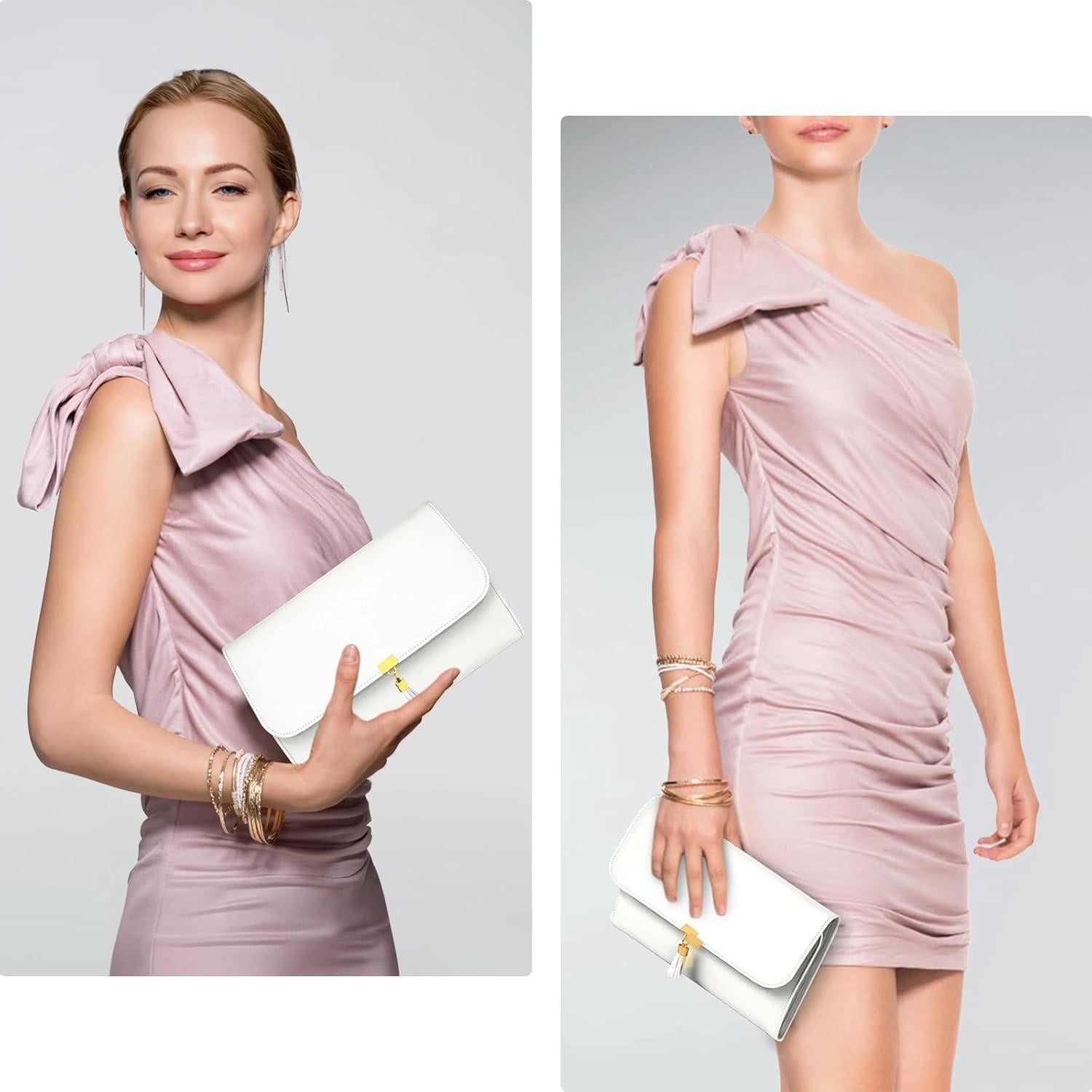 Estuche de Joyería de Viaje MATEIN Beige Grande Plegable