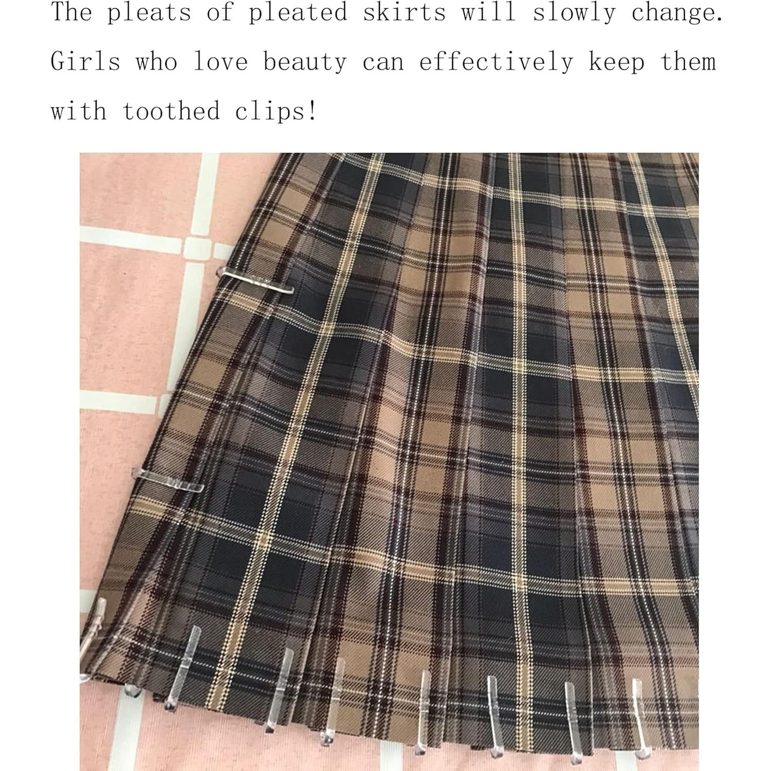 850 Clips de Cocodrilo Transparentes Jsehchya para Costura