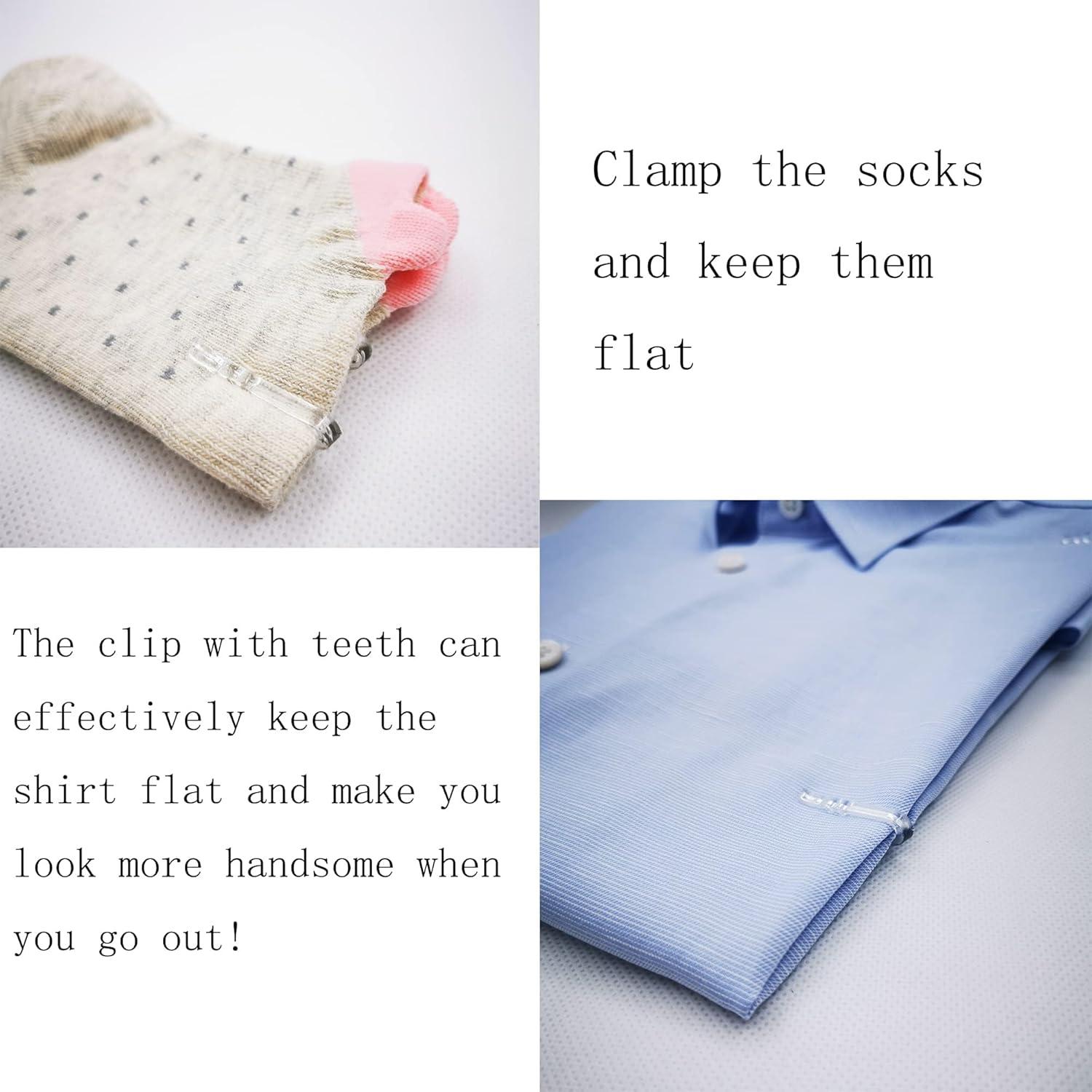 850 Clips de Cocodrilo Transparentes Jsehchya para Costura