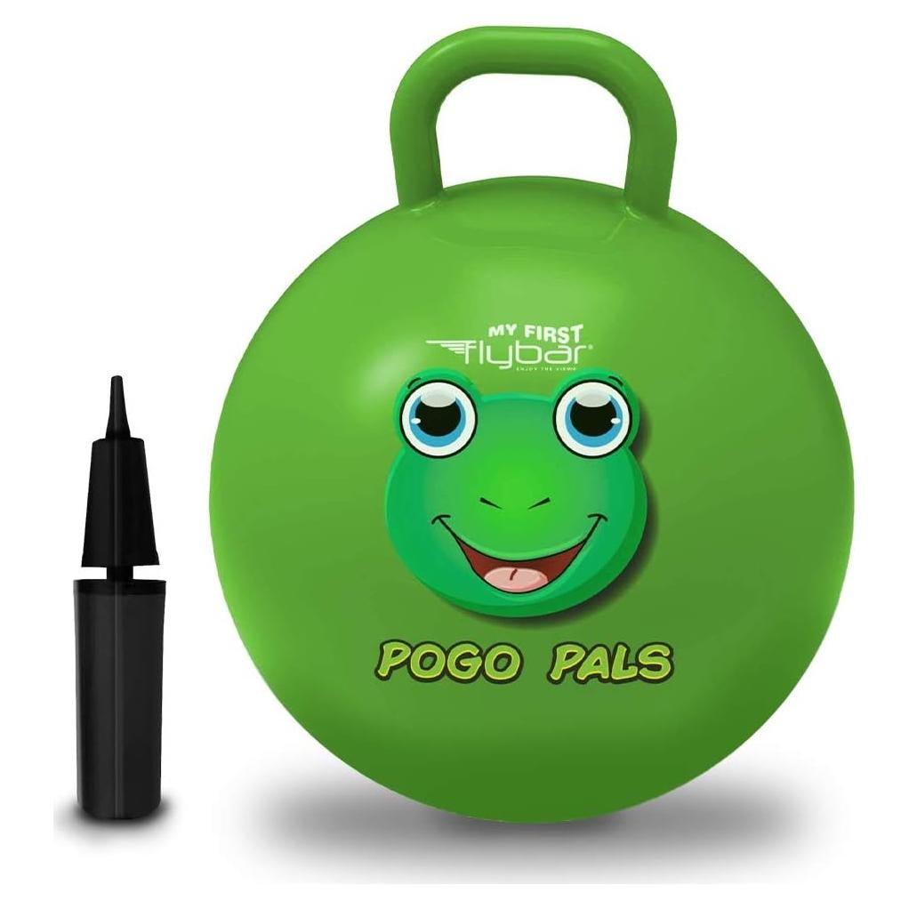 Pelota Saltarina Flybar Hopper Ball Verde Rana - Juguete para Niños 5+