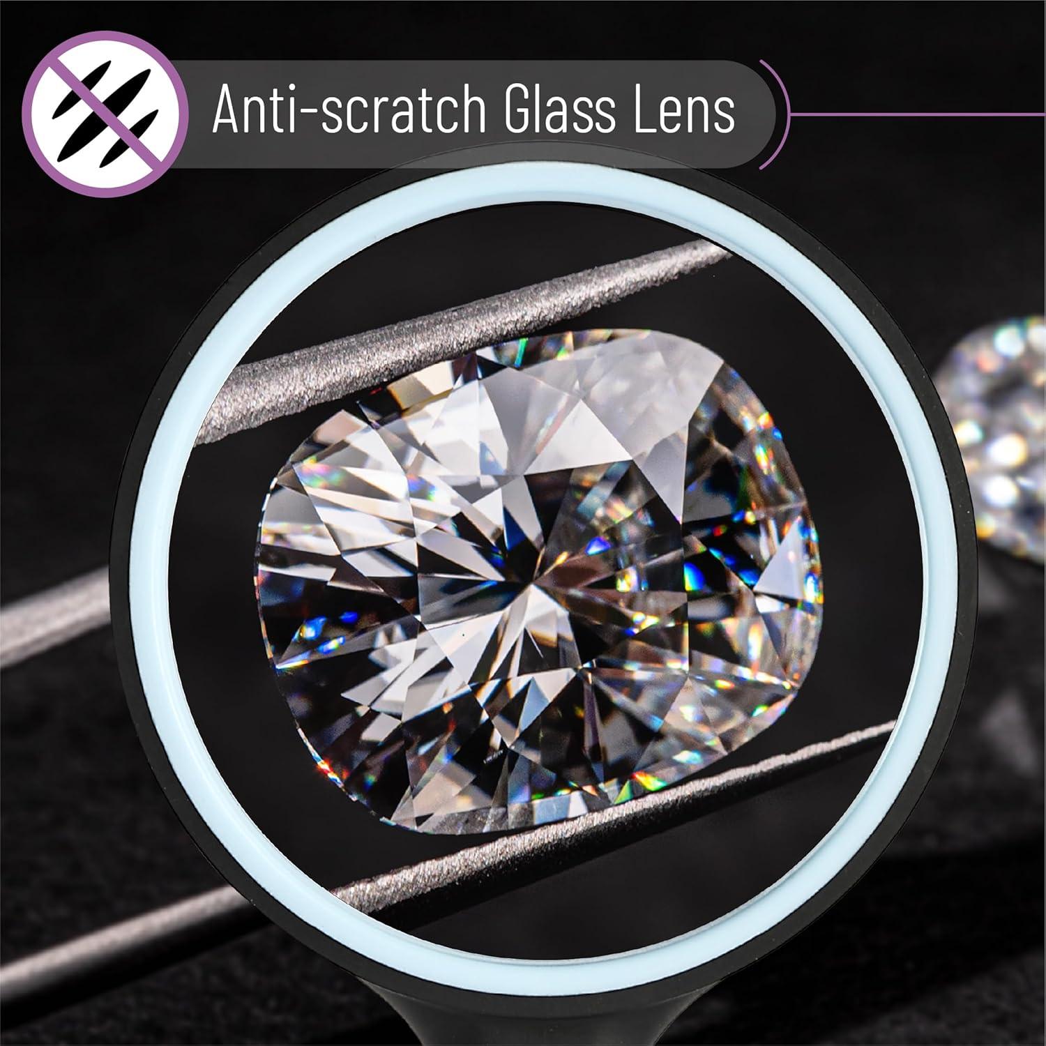 Lupa de Mano Mr. Pen 5X - Paquete de 2 Unidades, Vidrio