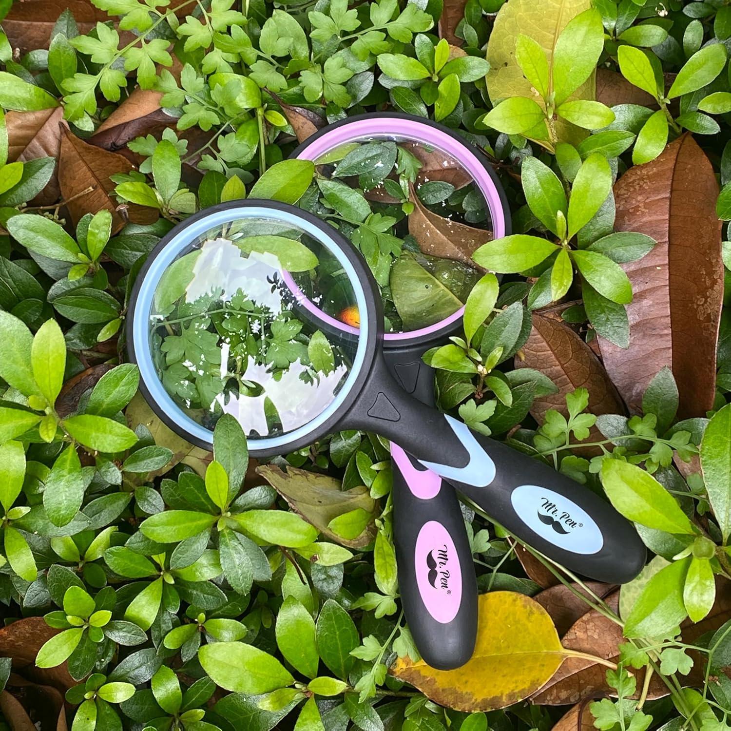 Lupa de Mano Mr. Pen 5X - Paquete de 2 Unidades, Vidrio