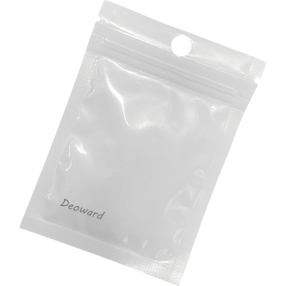 Tiradores de Cremallera Deoward Metal 6 PCS Reemplazo Negro