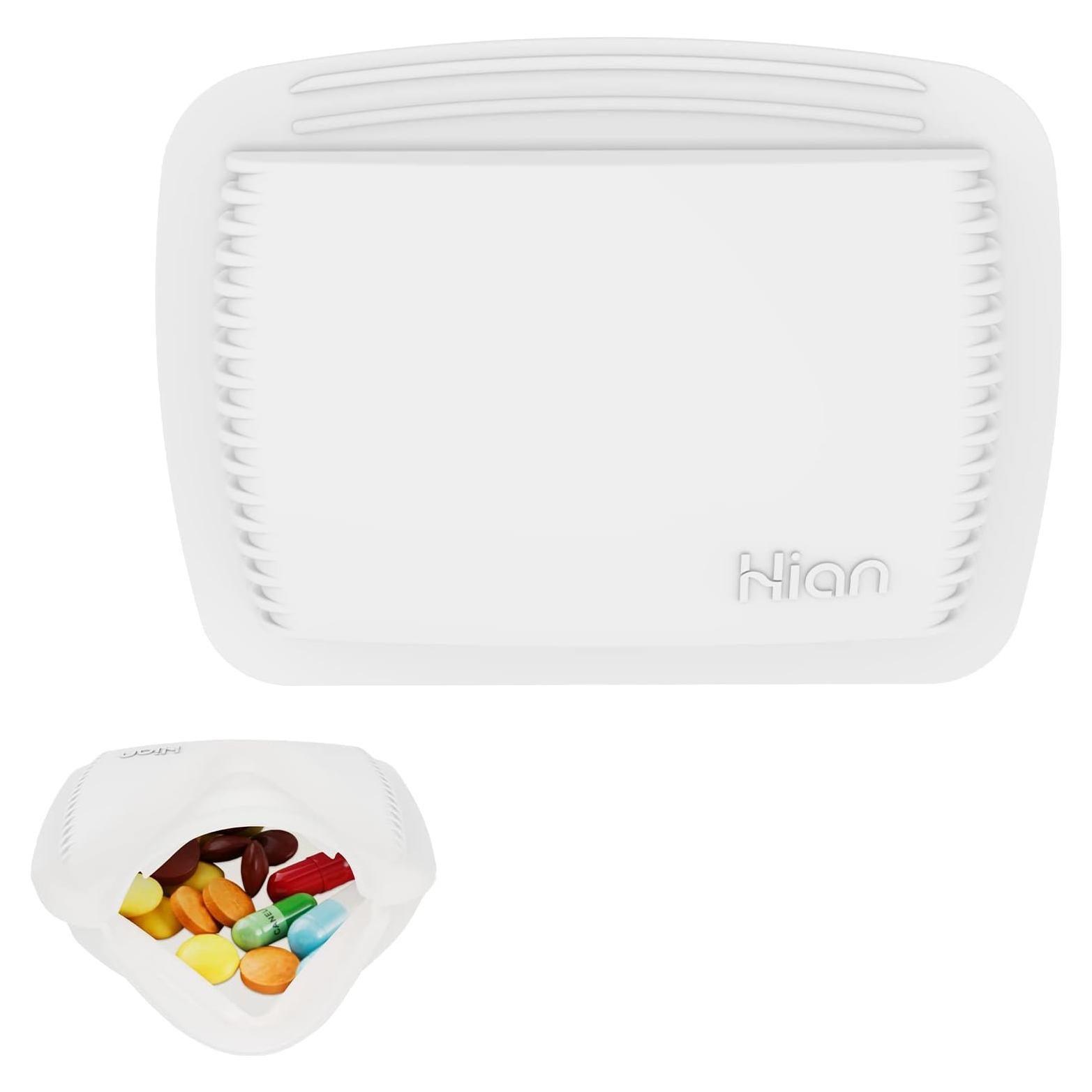 Organizador de Pastillas Hion Bolsa de Silicona Compacta 1 Pieza