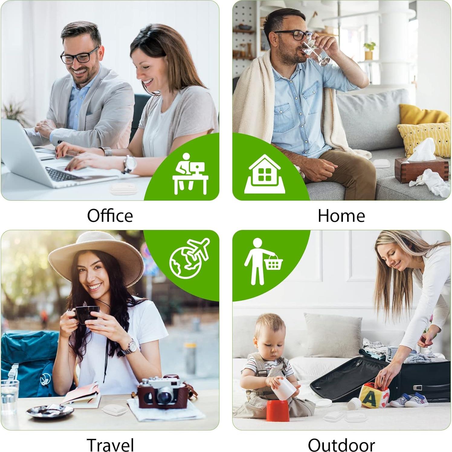 Organizador de Pastillas Hion Bolsa de Silicona Compacta 1 Pieza