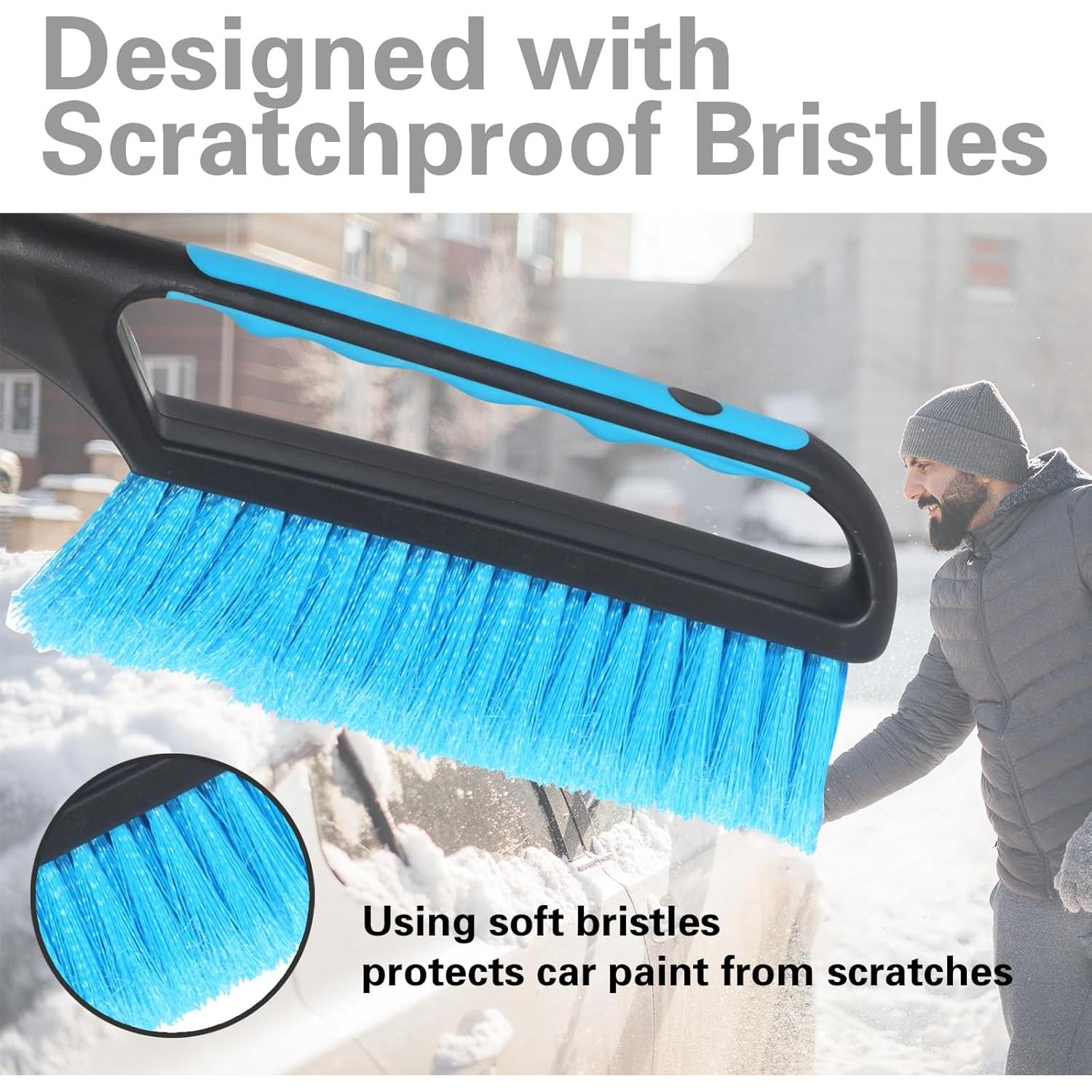 Cepillo de Nieve y Raspador de Hielo LoyaGour SBB-1 2 en 1