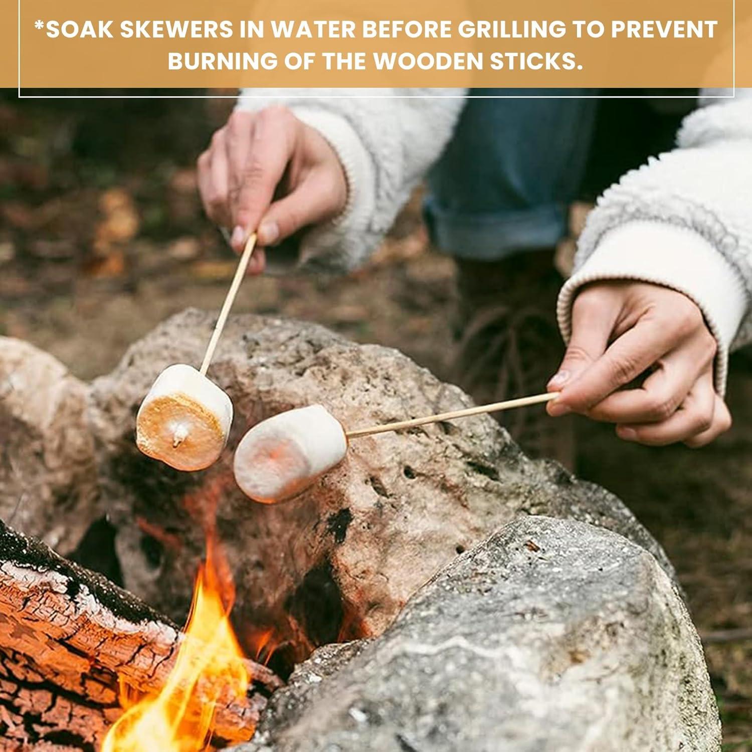 Palitos de Bambú DecorRack 15.24 cm - 100 Unidades para BBQ