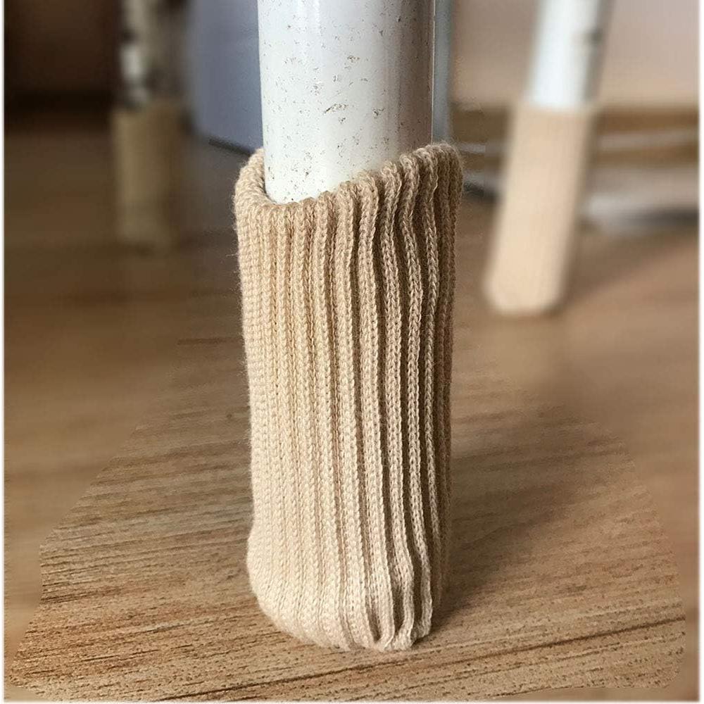 24 Protectores de Piso para Muebles OEEKOI - Beige, Antideslizantes