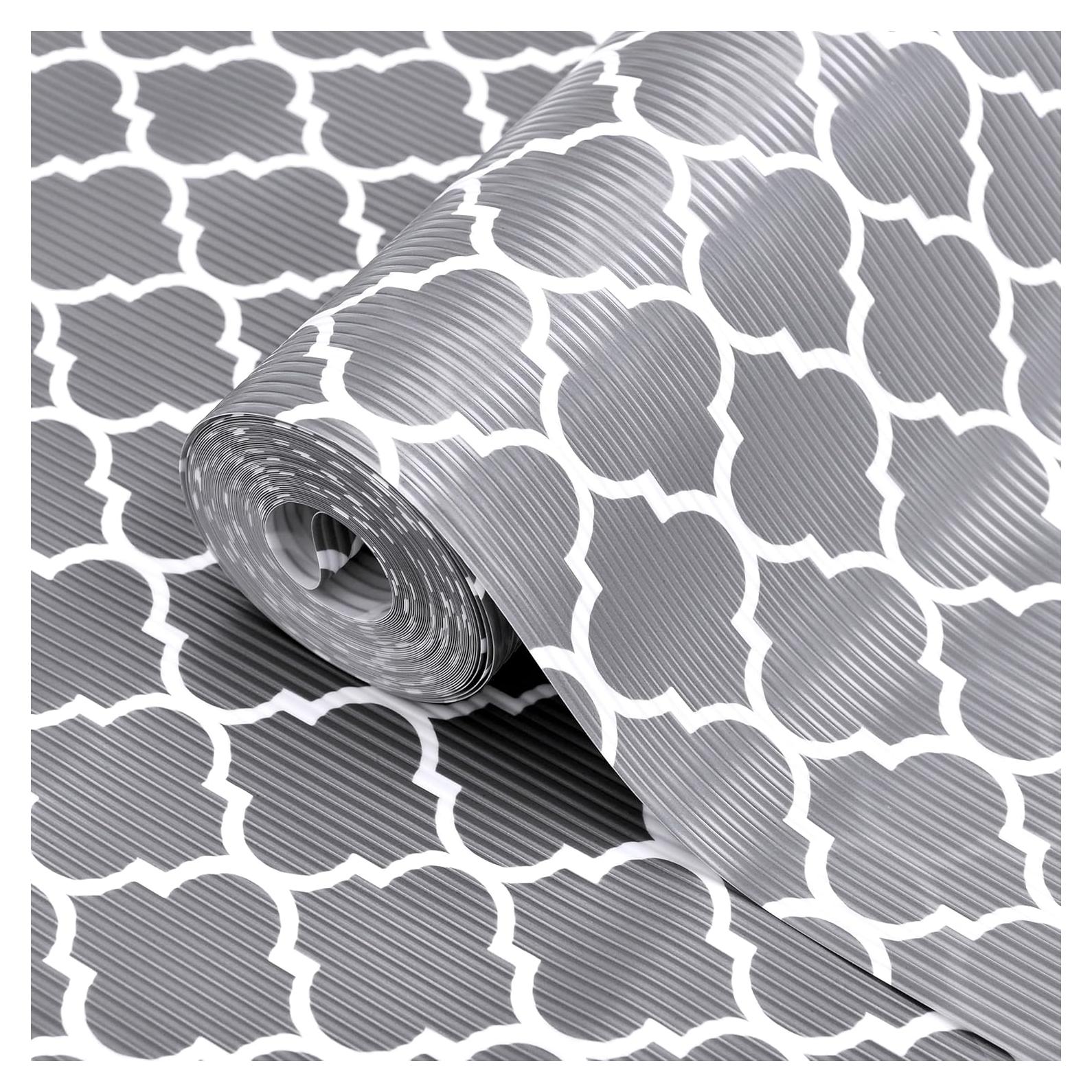 Forro Antideslizante de Estante y Cajón CLENAT 30x300 cm Gris