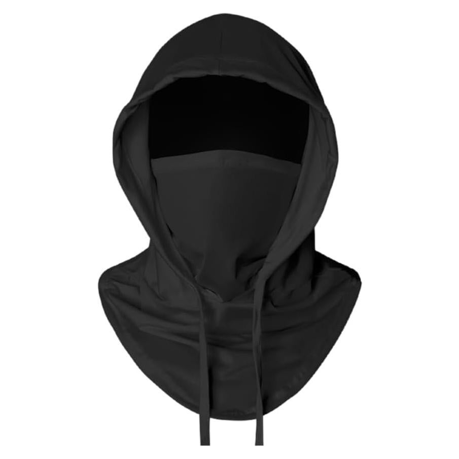 Máscara Balaclava Refrigerante UV 50+ Negra para Ciclismo y Esquí