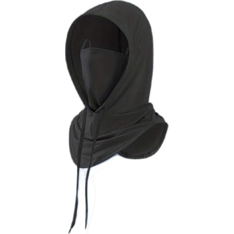 Máscara Balaclava Refrigerante UV 50+ Negra para Ciclismo y Esquí