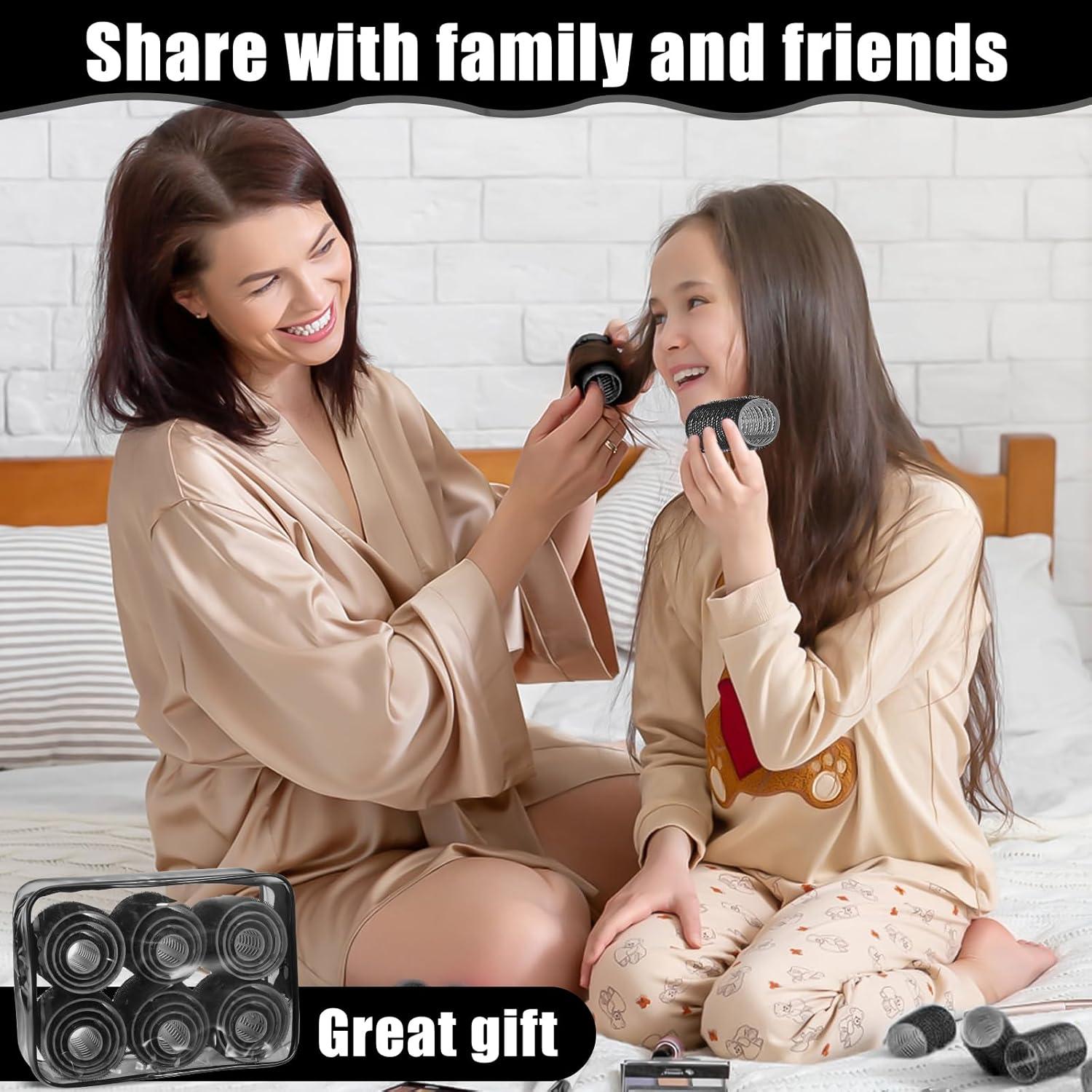 Juego de Rulos Autoadhesivos Obeoby - 50 Piezas en 4 Tamaños