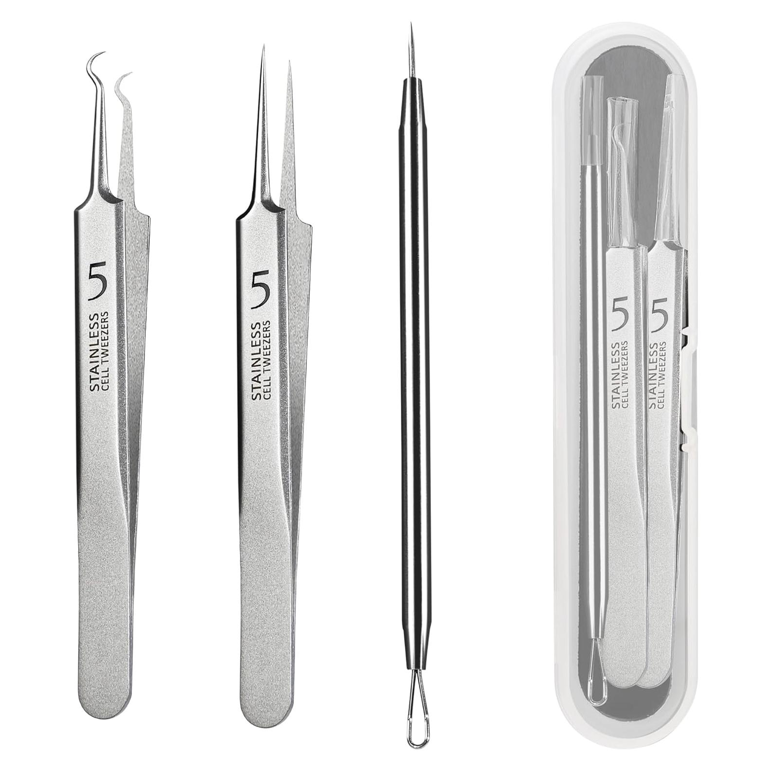 Kit de Pinzas WSYUB para Puntos Negros y Vello Encarnado