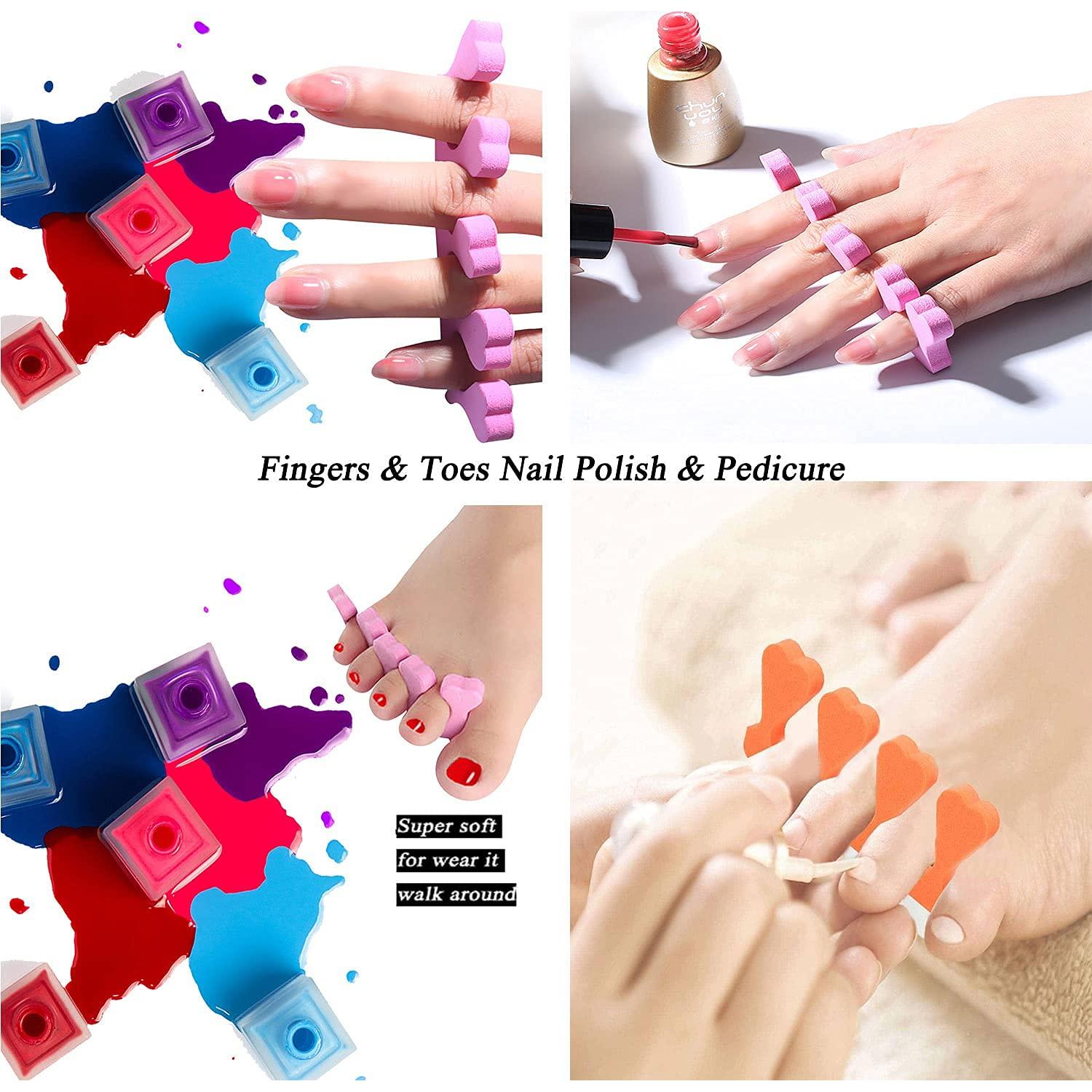 Set de 48 Separadores de Dedos de Esponja Tecbeauty para Pedicura