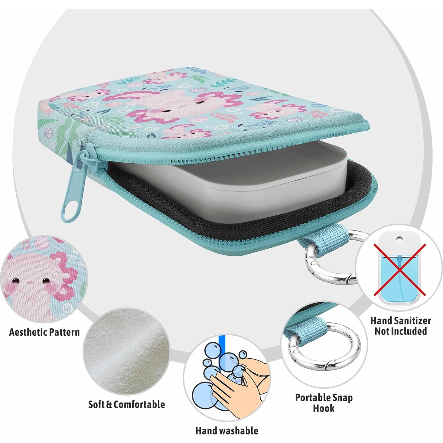 Estuche Organizador Axolotls para Desinfectante 30 ml