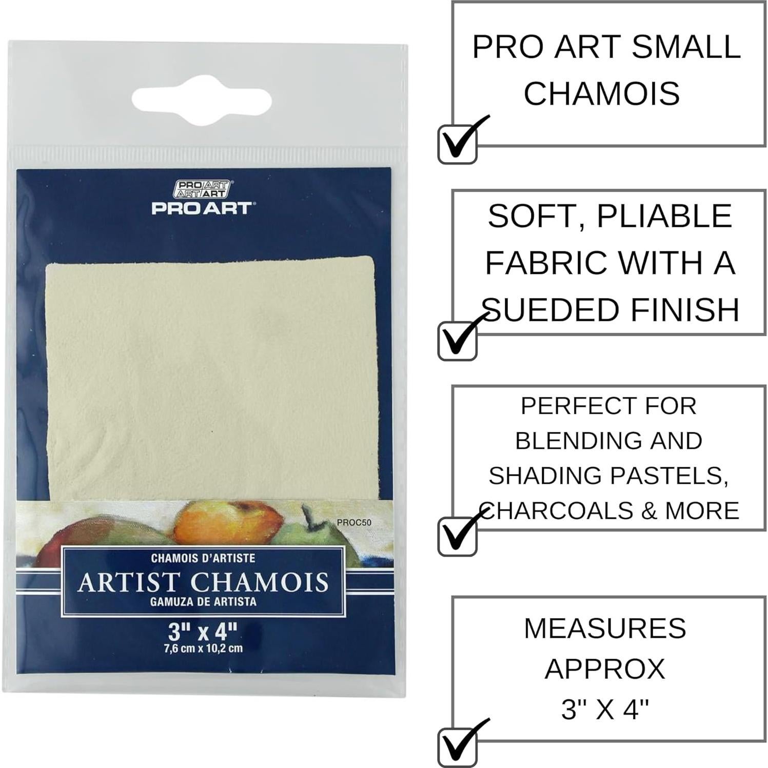 Chamois Pro Art Pequeño 15.6 x 10.2 cm para Acuarela