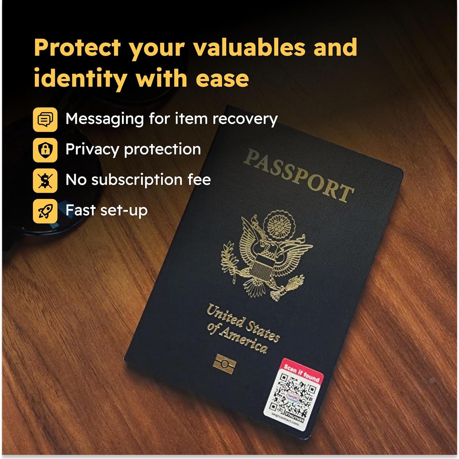 Etiquetas QR Personalizables SeQR - Paquete de 6 Unidades