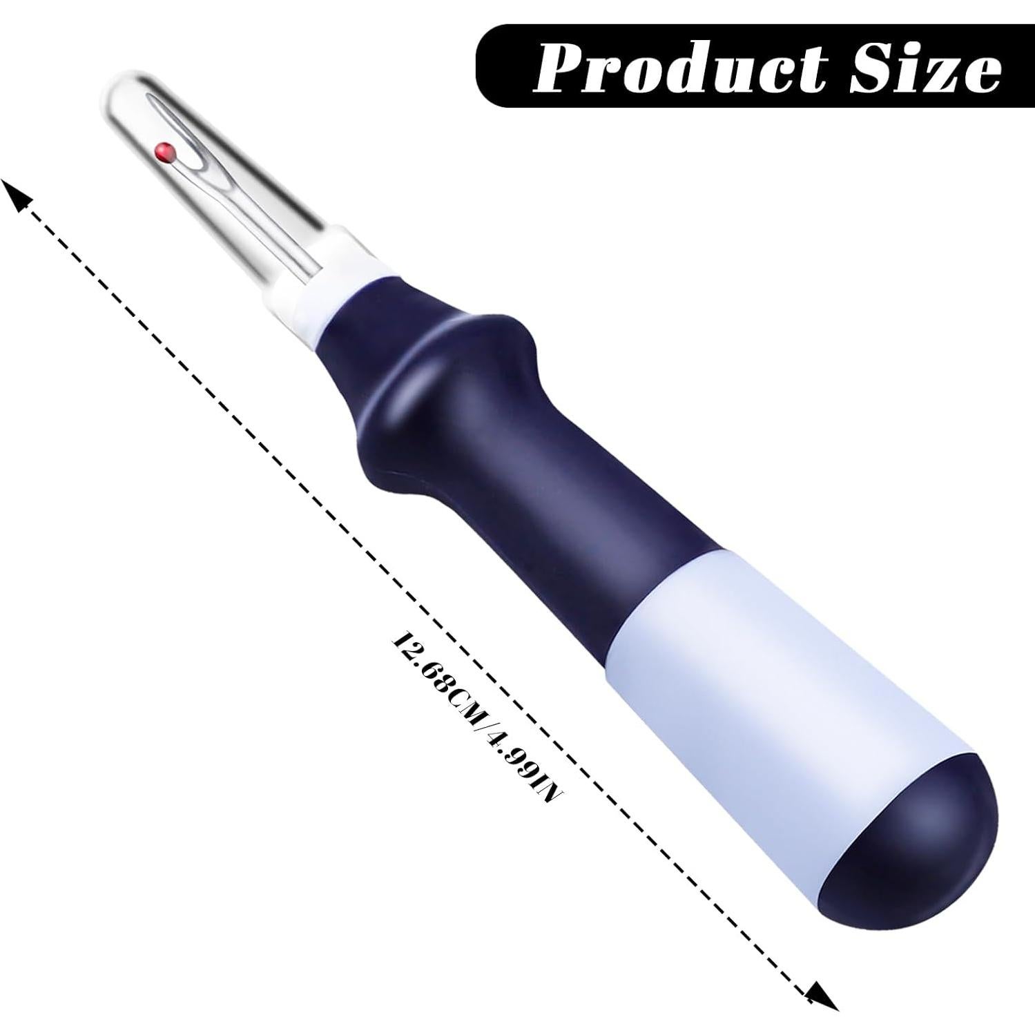 Desgarrador de Costura Aecsze 12.7 cm Azul con Mango Antideslizante