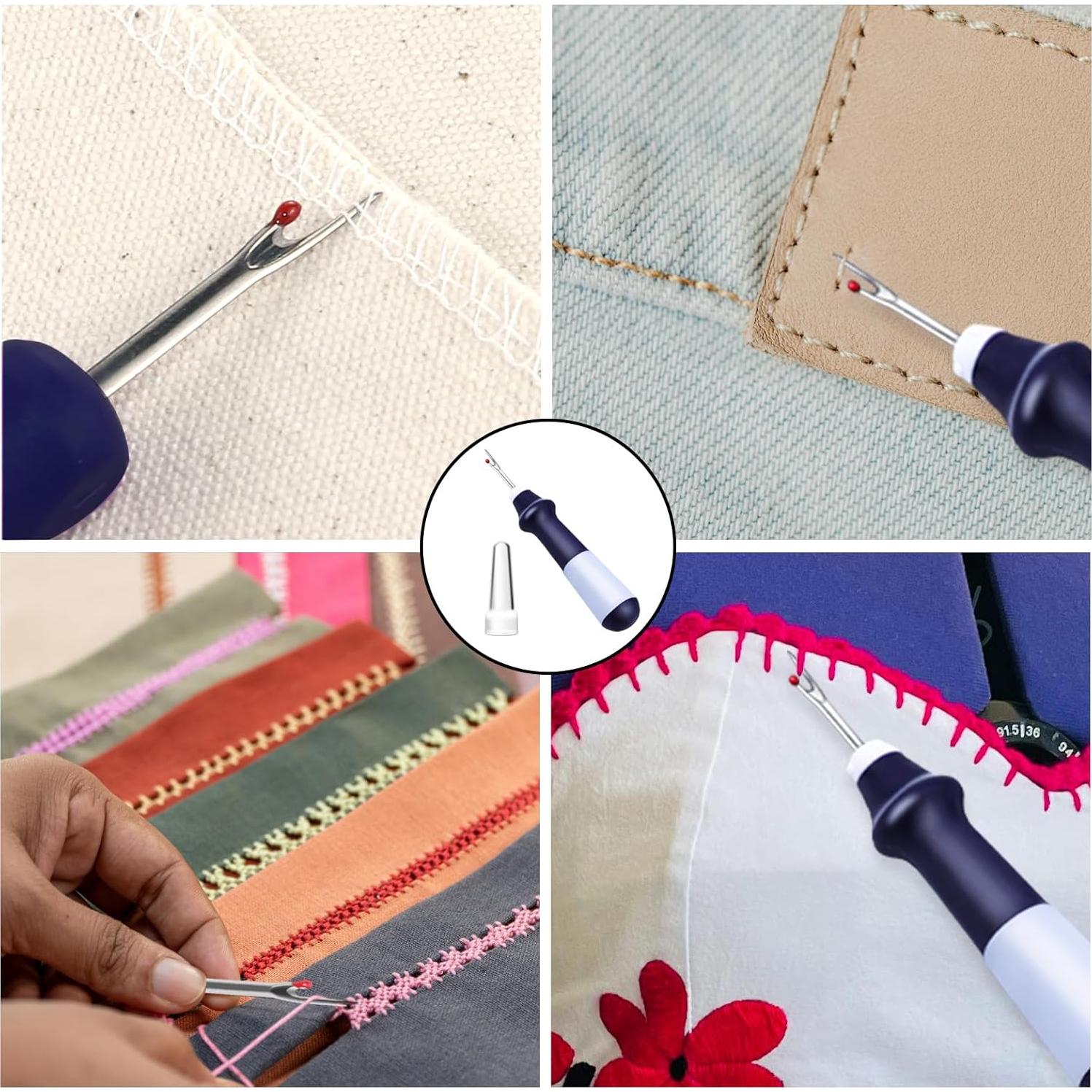 Desgarrador de Costura Aecsze 12.7 cm Azul con Mango Antideslizante