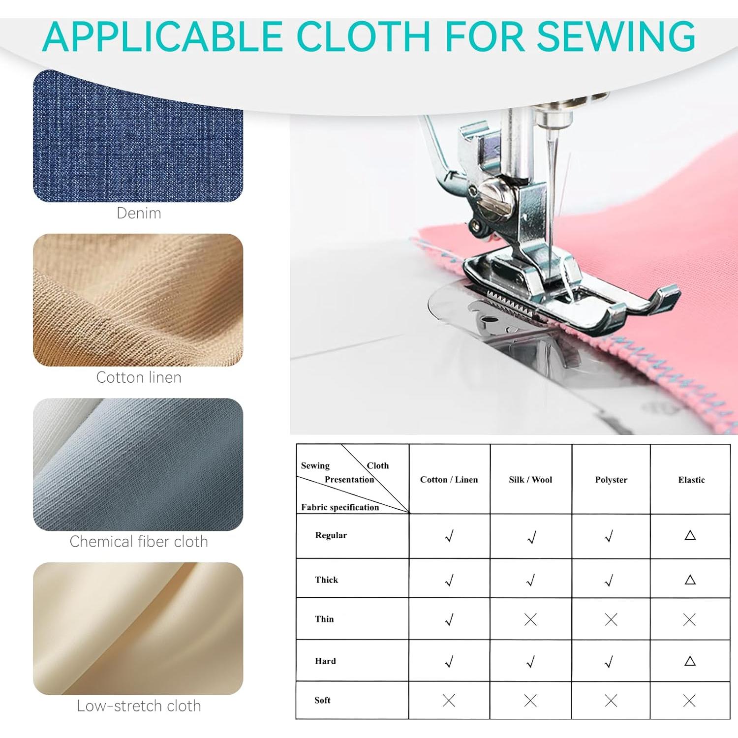 Mini Máquina de Coser Eléctrica Ninonly 2.35 kg Doble Velocidad