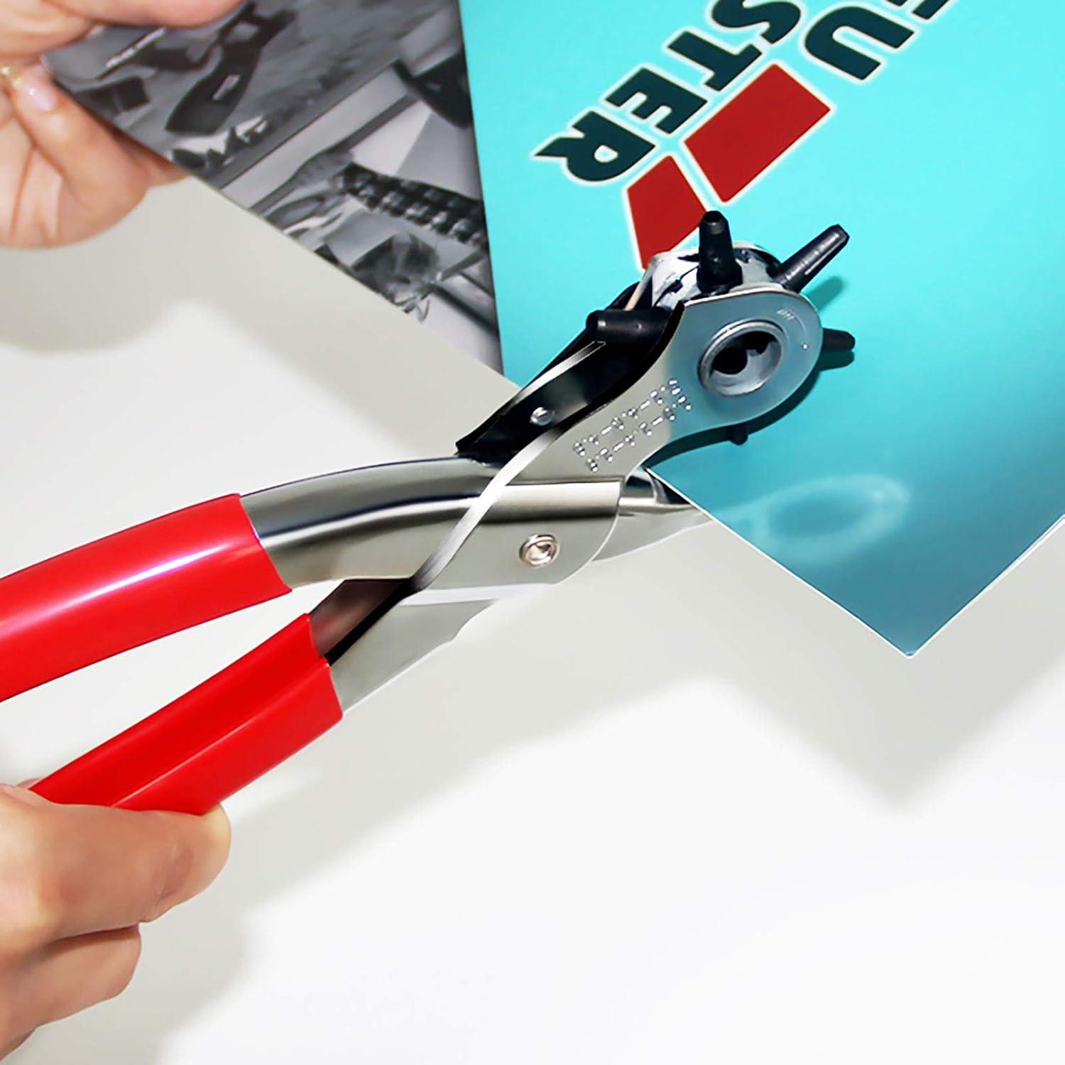 Perforadora de Agujeros NEU MASTER 5/64" a 3/16" para Cuero