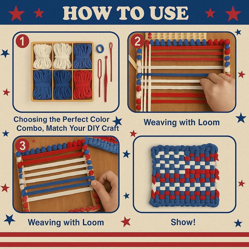 Bucles de Recarga daheypong 600 Piezas 6 Colores Bandera