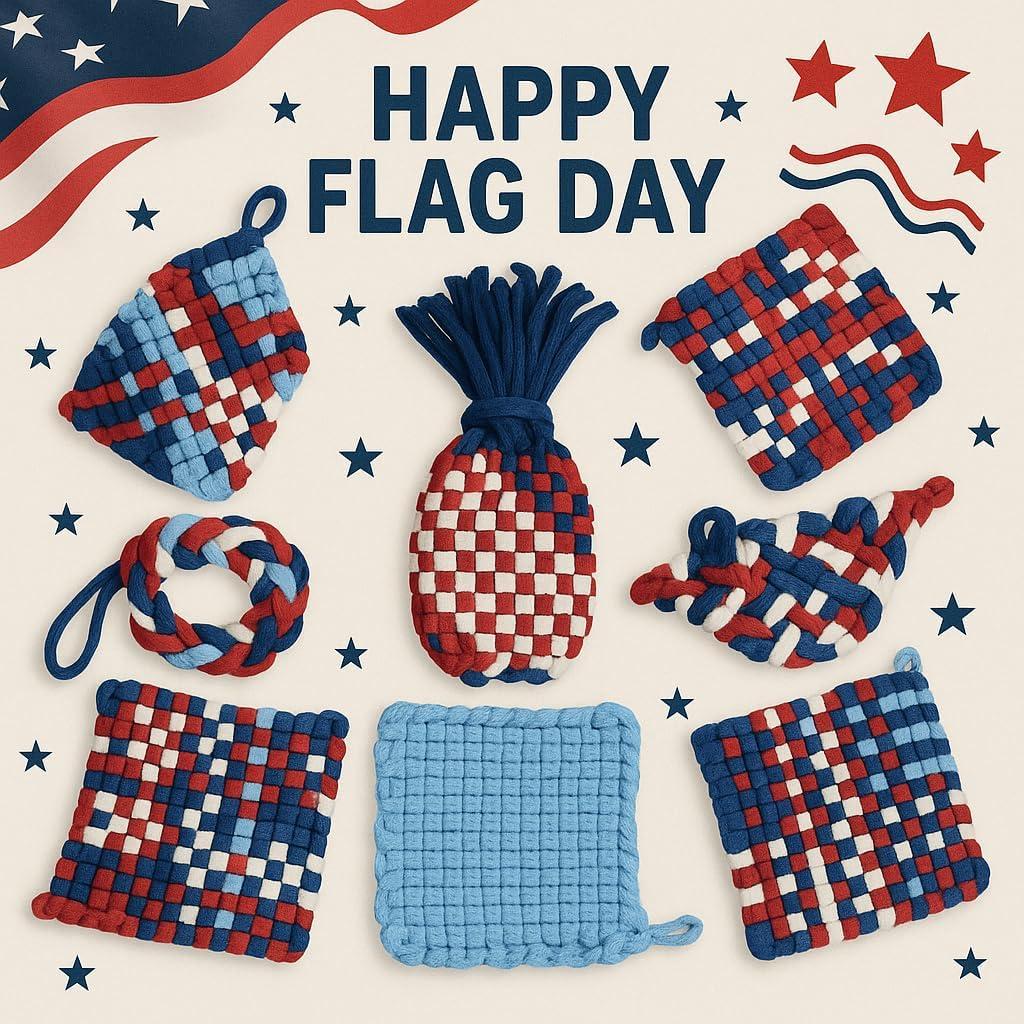 Bucles de Recarga daheypong 600 Piezas 6 Colores Bandera