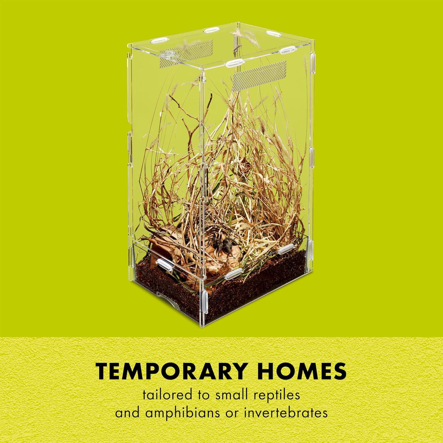 Terrario Zilla Micro Habitat Pequeño para Reptiles y Anfibios