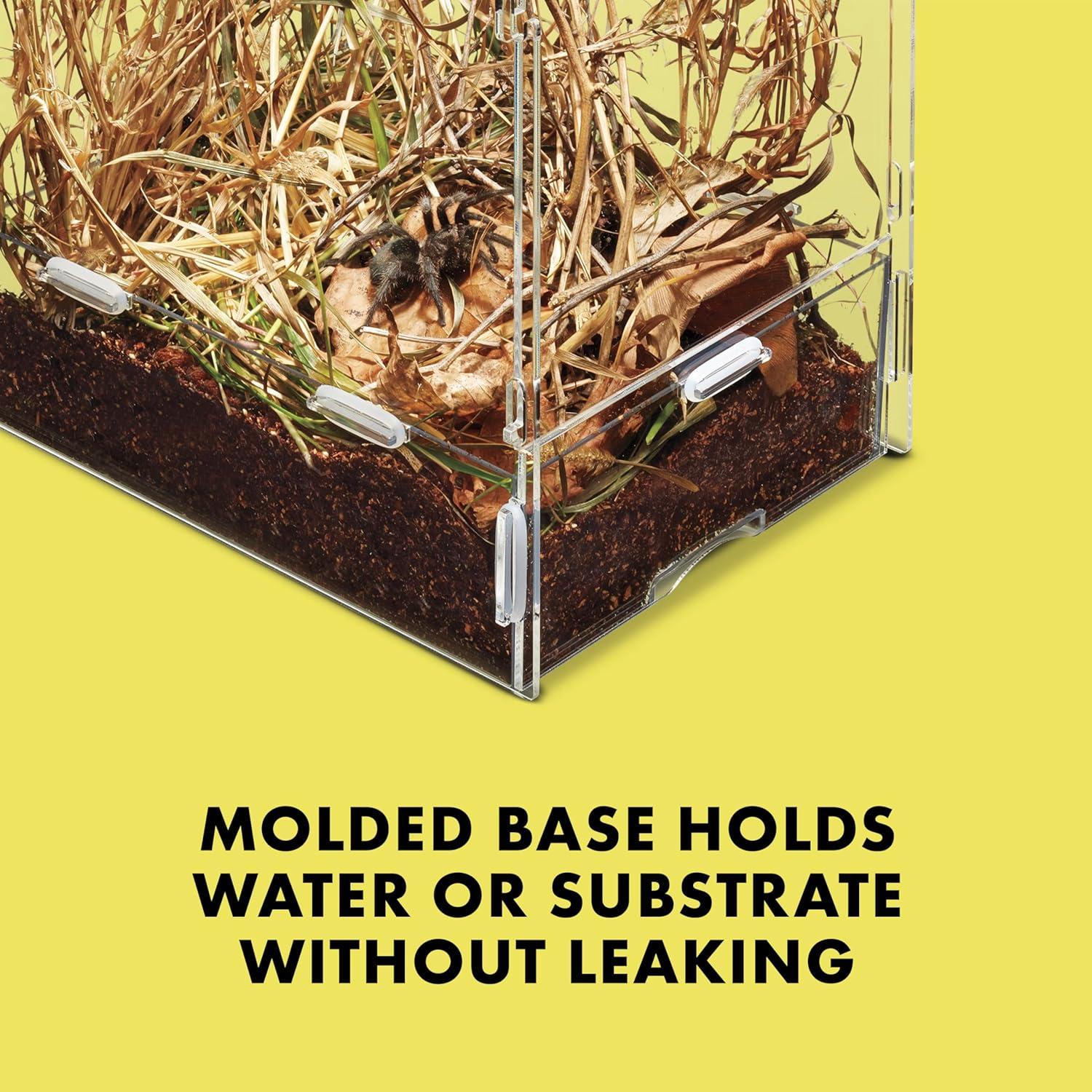 Terrario Zilla Micro Habitat Pequeño para Reptiles y Anfibios