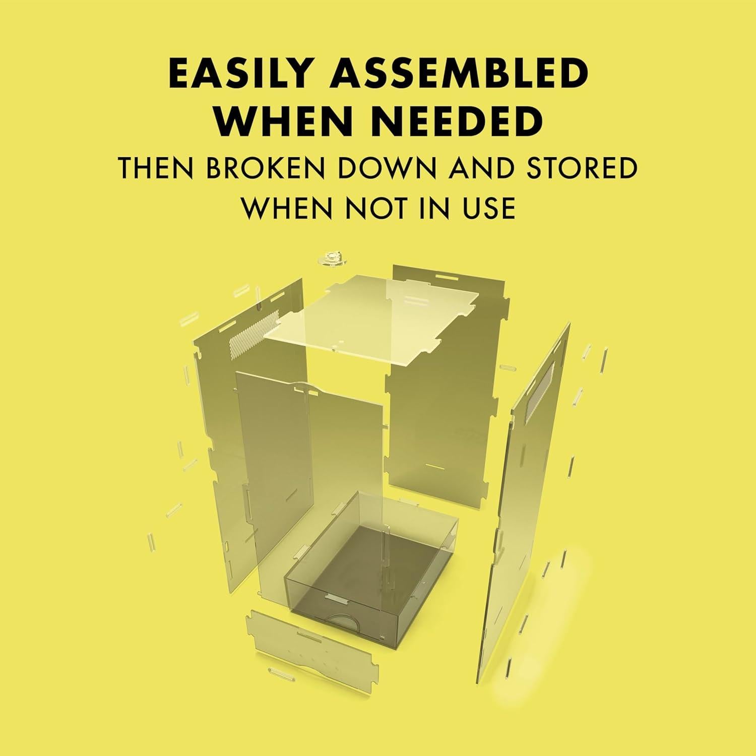 Terrario Zilla Micro Habitat Pequeño para Reptiles y Anfibios