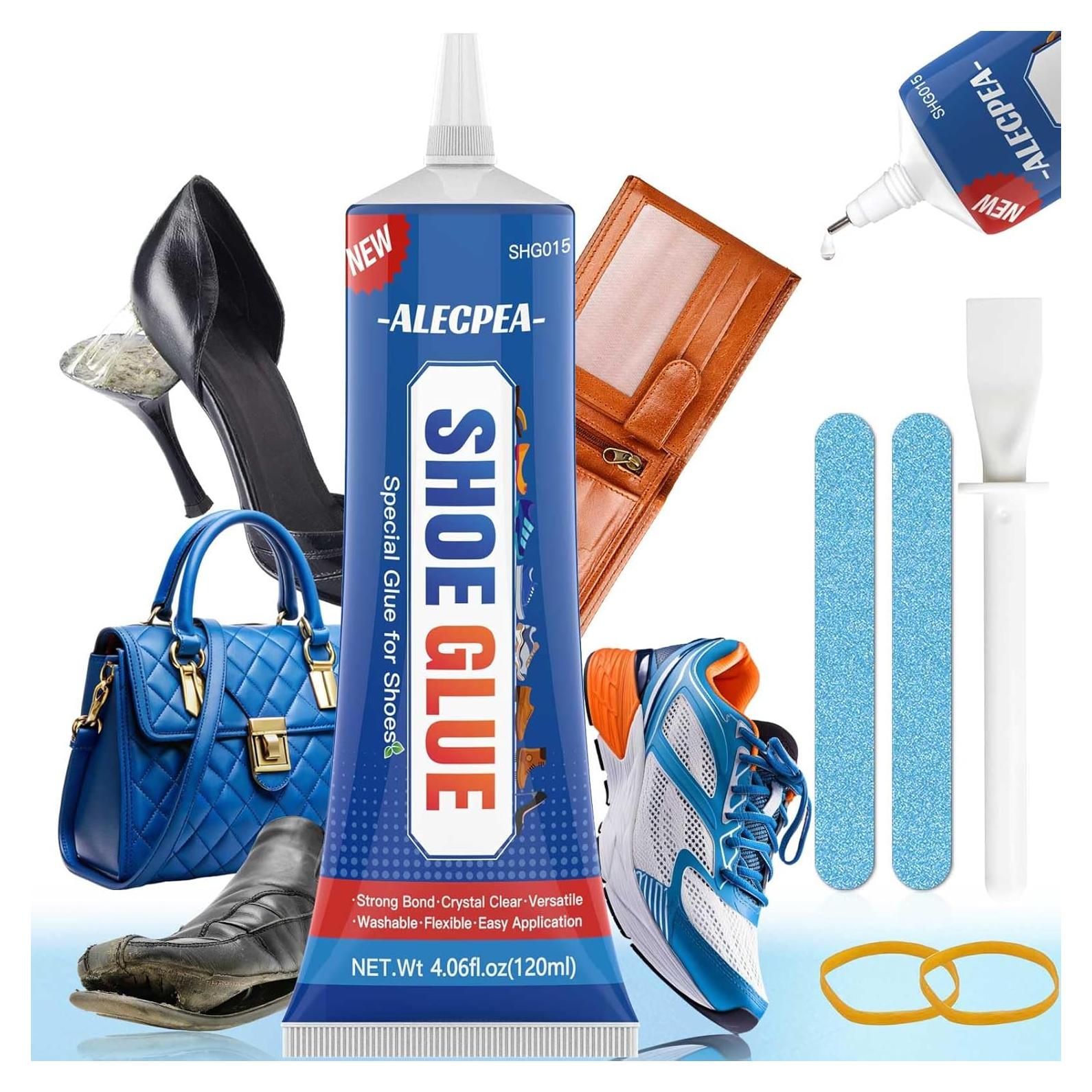 Kit de Reparación de Zapatos 120ml - Adhesivo Fuerte y Preciso