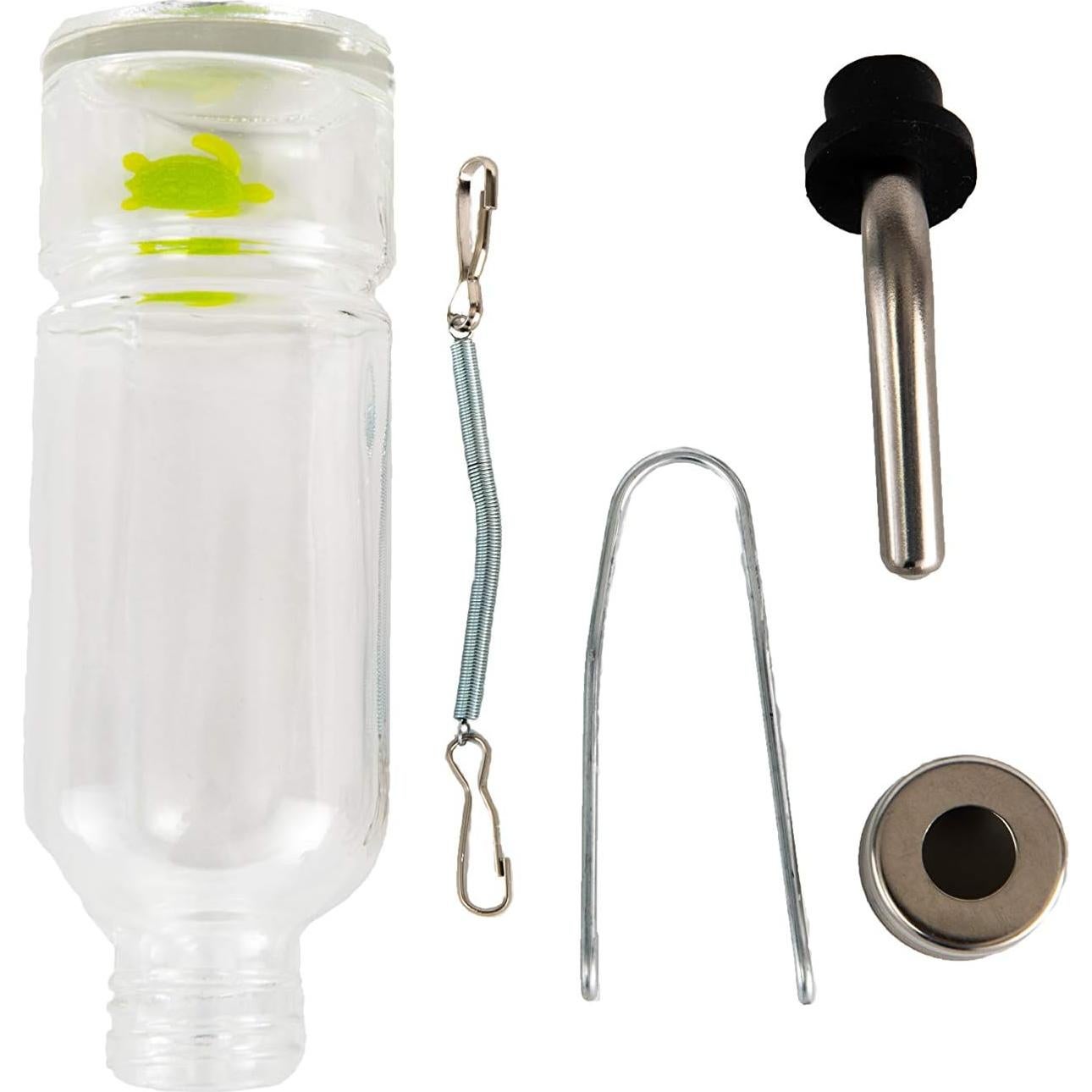 Botella de Agua de Vidrio Lixit 170 ml para Animales Pequeños