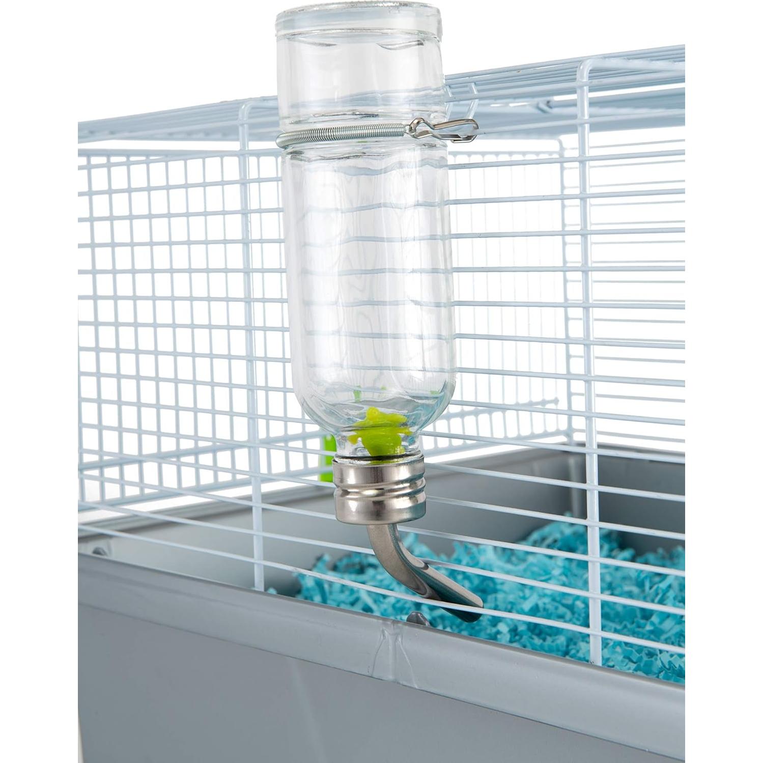 Botella de Agua de Vidrio Lixit 170 ml para Animales Pequeños