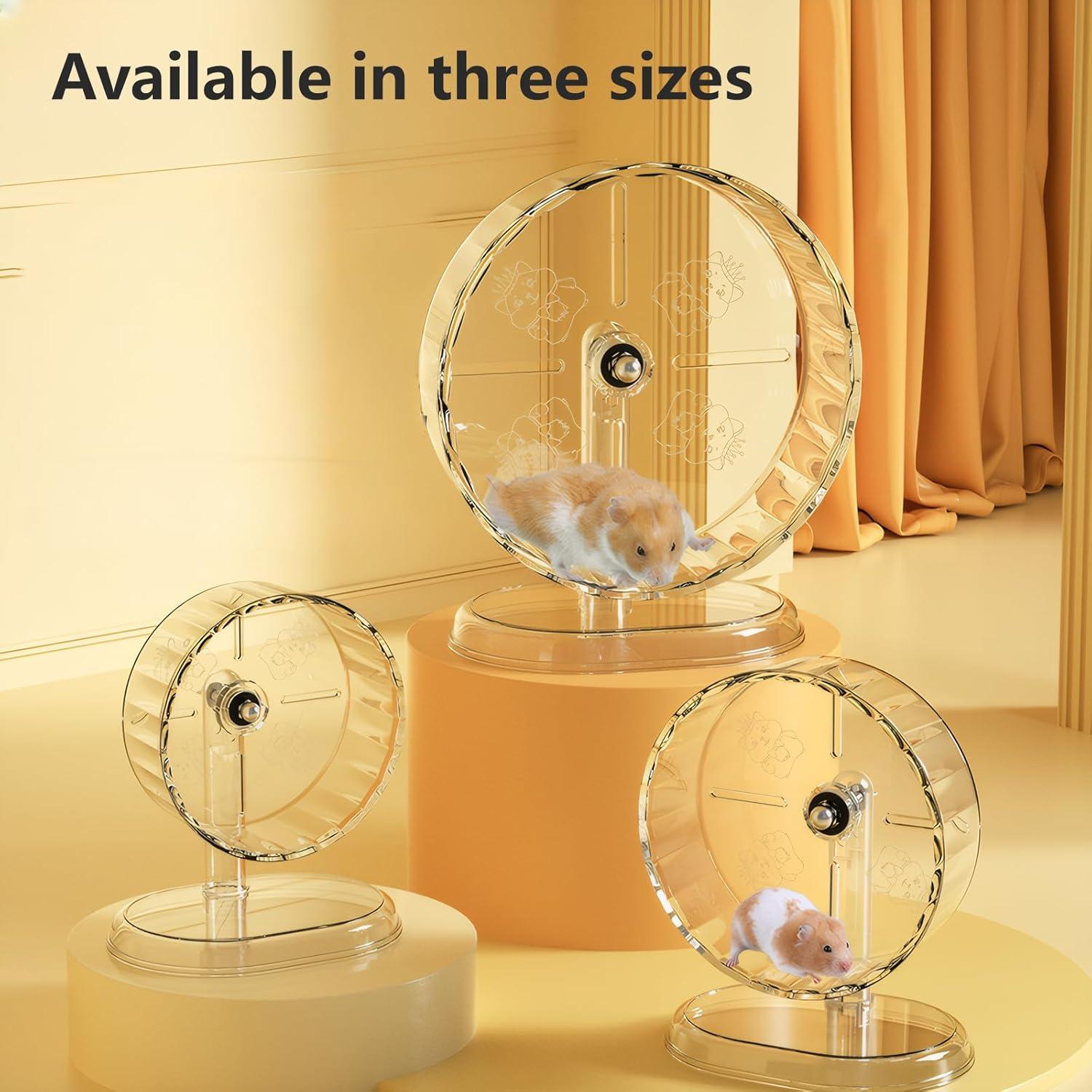 Rueda de Hámster Silenciosa Fanlahmtasy 18 cm Antideslizante