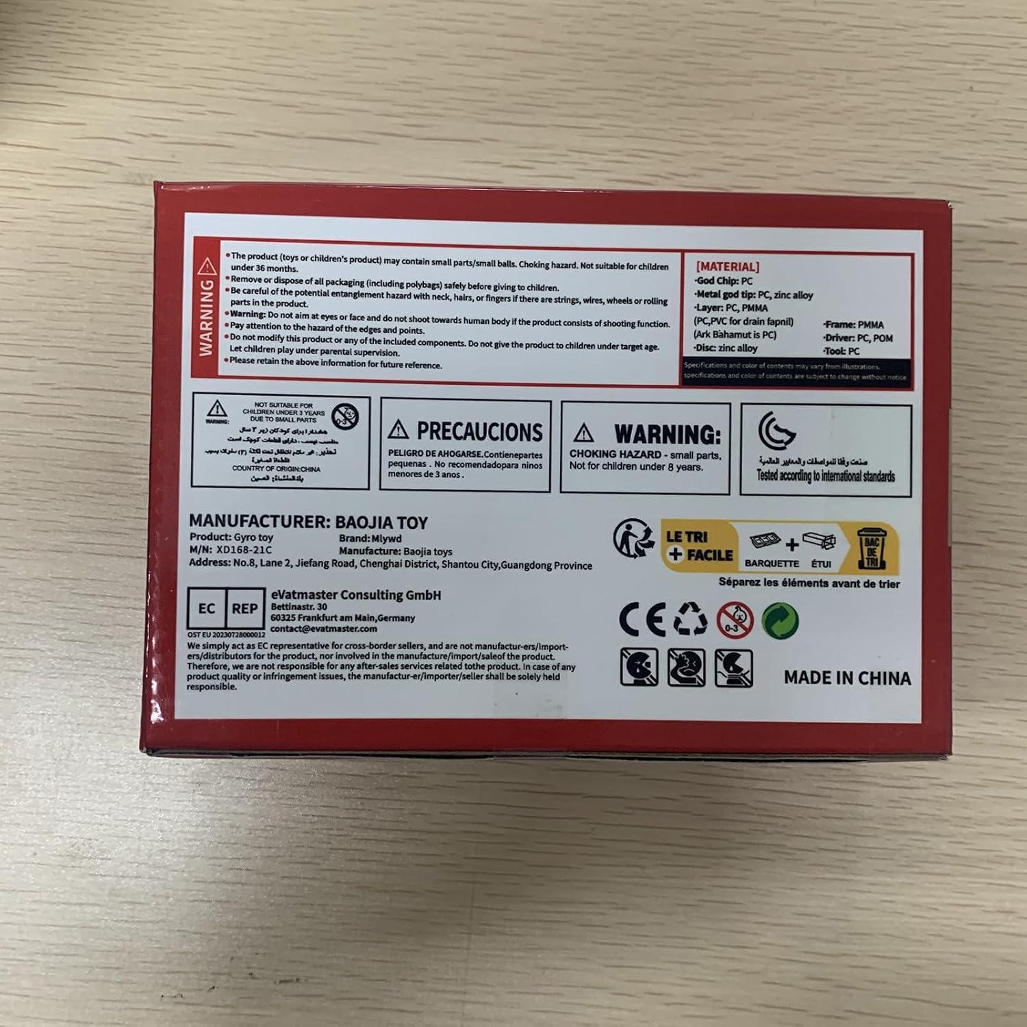 Gyro Tops de Batalla Burst SuperKing mlywd B-172 con Lanzador