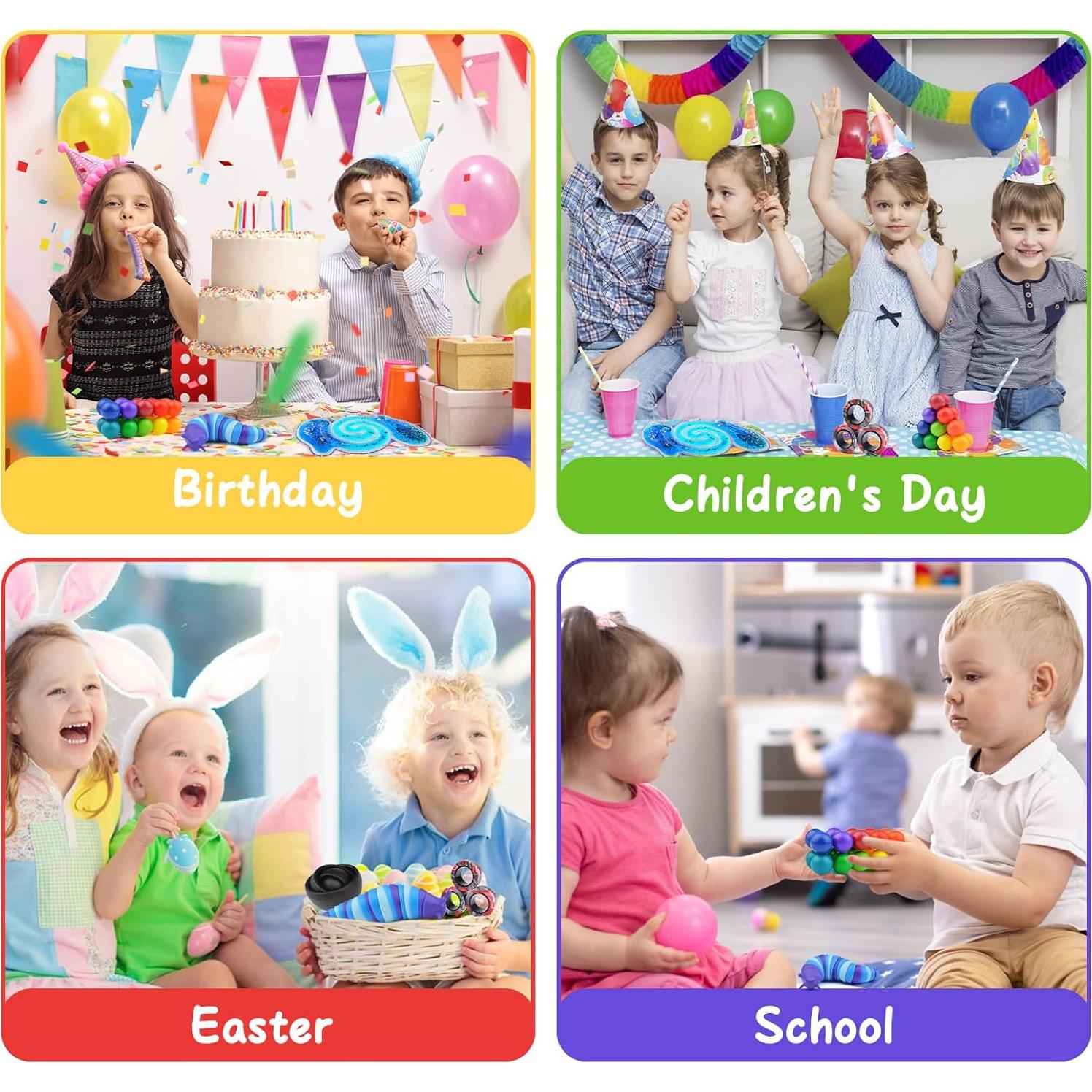 Cevioce 5 Juguetes Antiestrés para Niños y Adultos