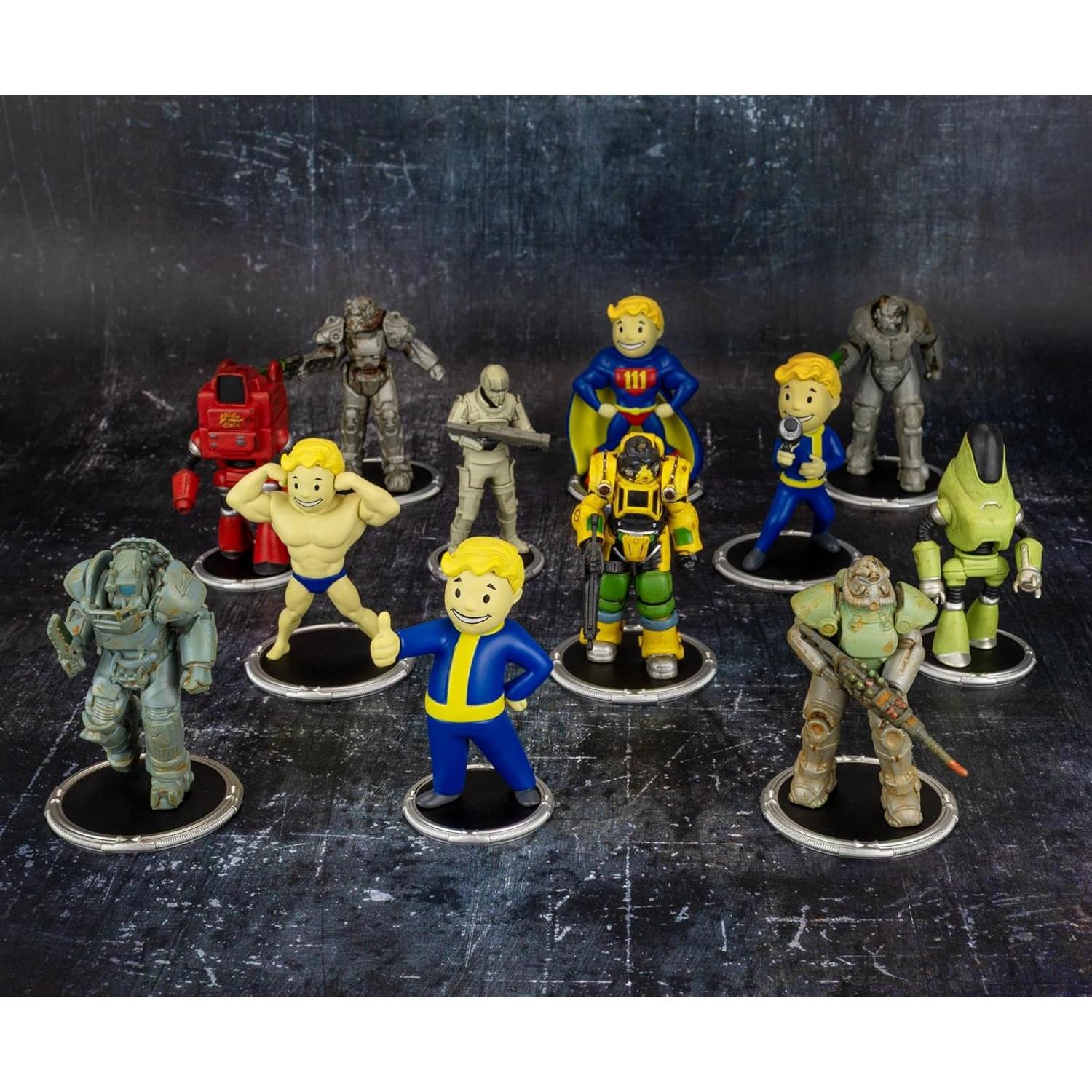 Colección de Mini Figuras Fallout Toynk - 12 Piezas 7.62 cm