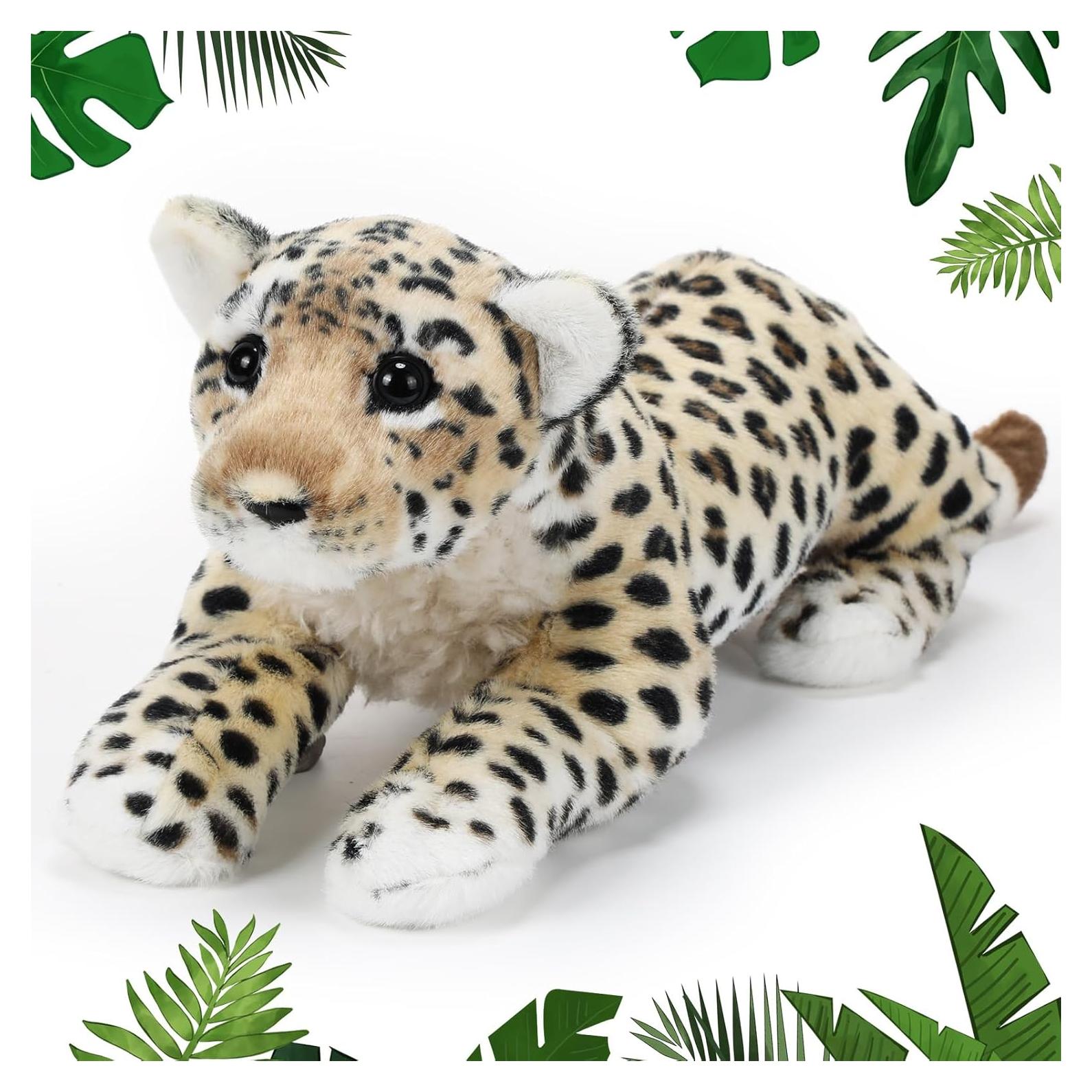 Peluche Leopardo RoundFunny 38 cm Juguete Infantil Regalo