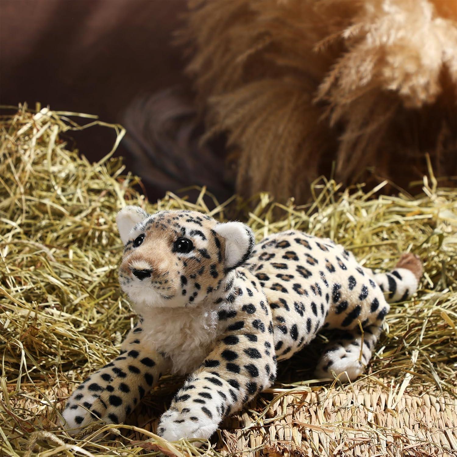 Peluche Leopardo RoundFunny 38 cm Juguete Infantil Regalo