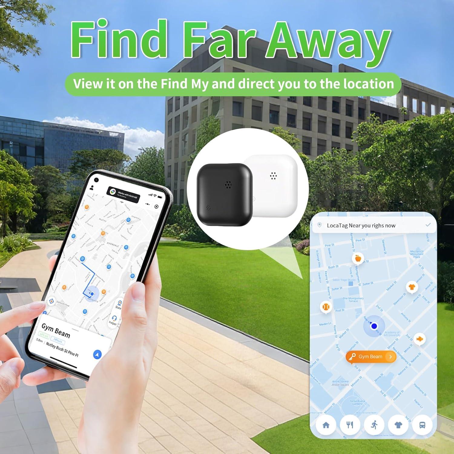 Rastreador Bluetooth Android CHMQFCUP Paquete de 4 Etiquetas